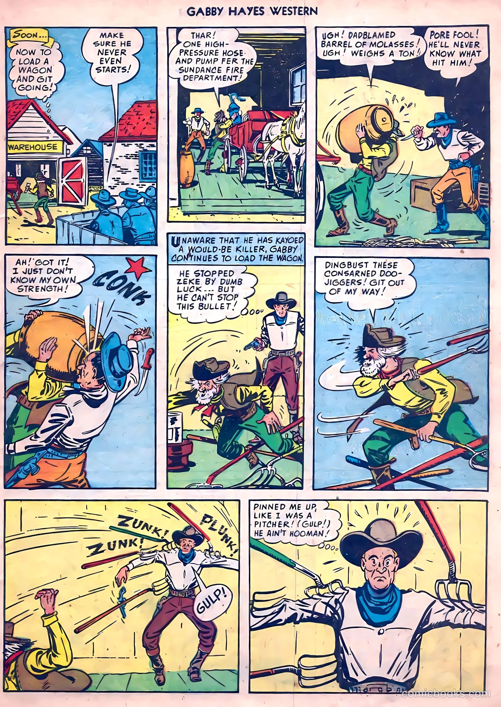 Gabby Hayes Western #16 (1950) — page 5 of 36
