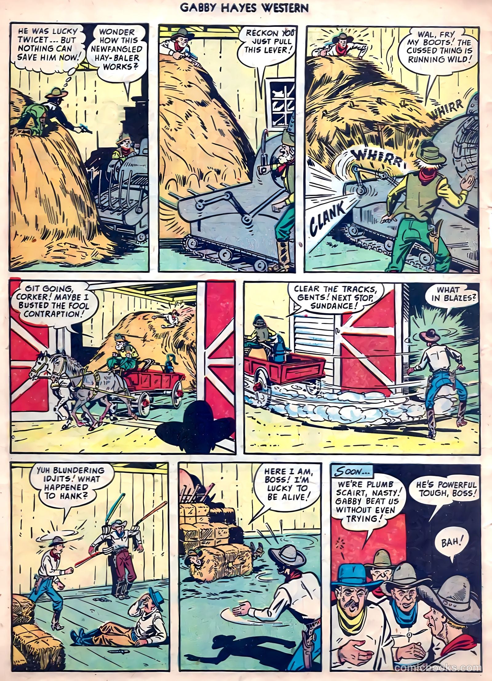 Gabby Hayes Western #16 (1950) — page 6 of 36