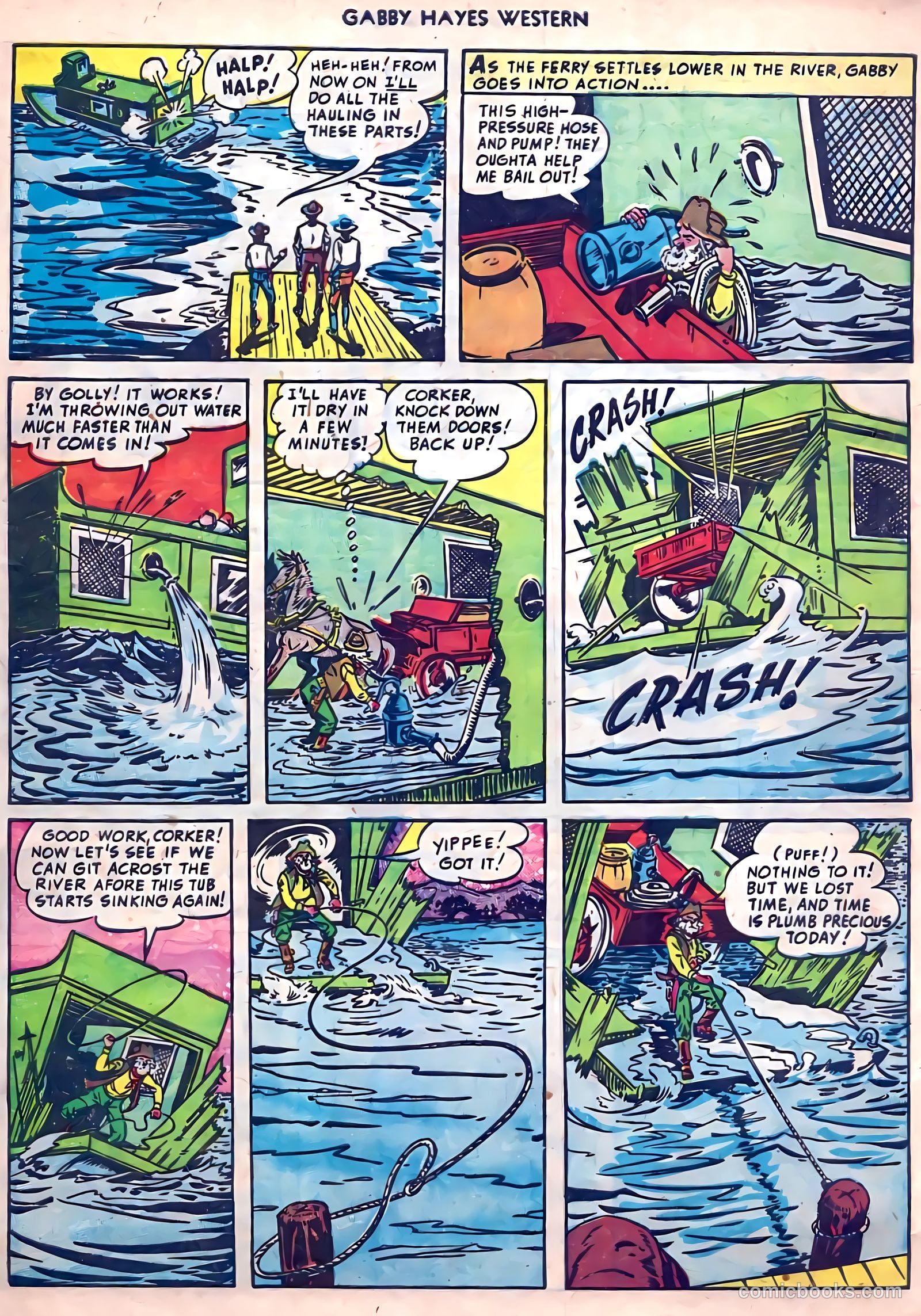 Gabby Hayes Western #16 (1950) — page 8 of 36
