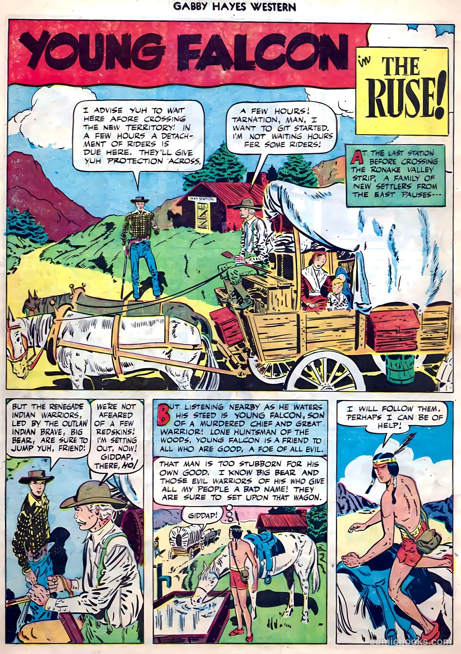 Gabby Hayes Western #16 (1950) — page 14 of 36
