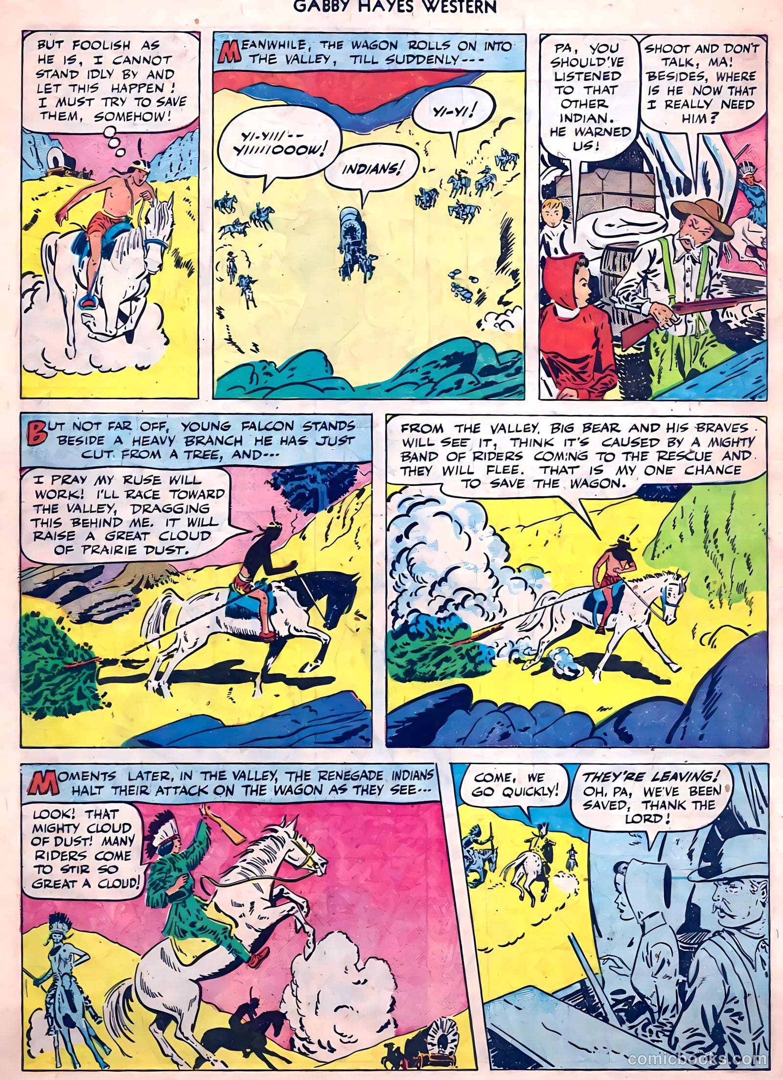 Gabby Hayes Western #16 (1950) — page 16 of 36