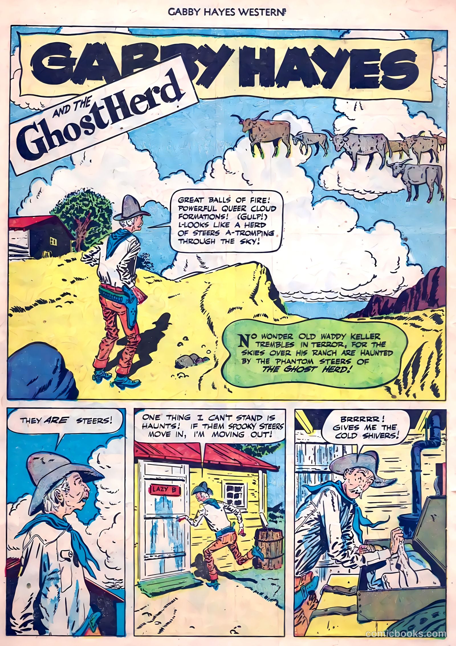 Gabby Hayes Western #16 (1950) — page 18 of 36