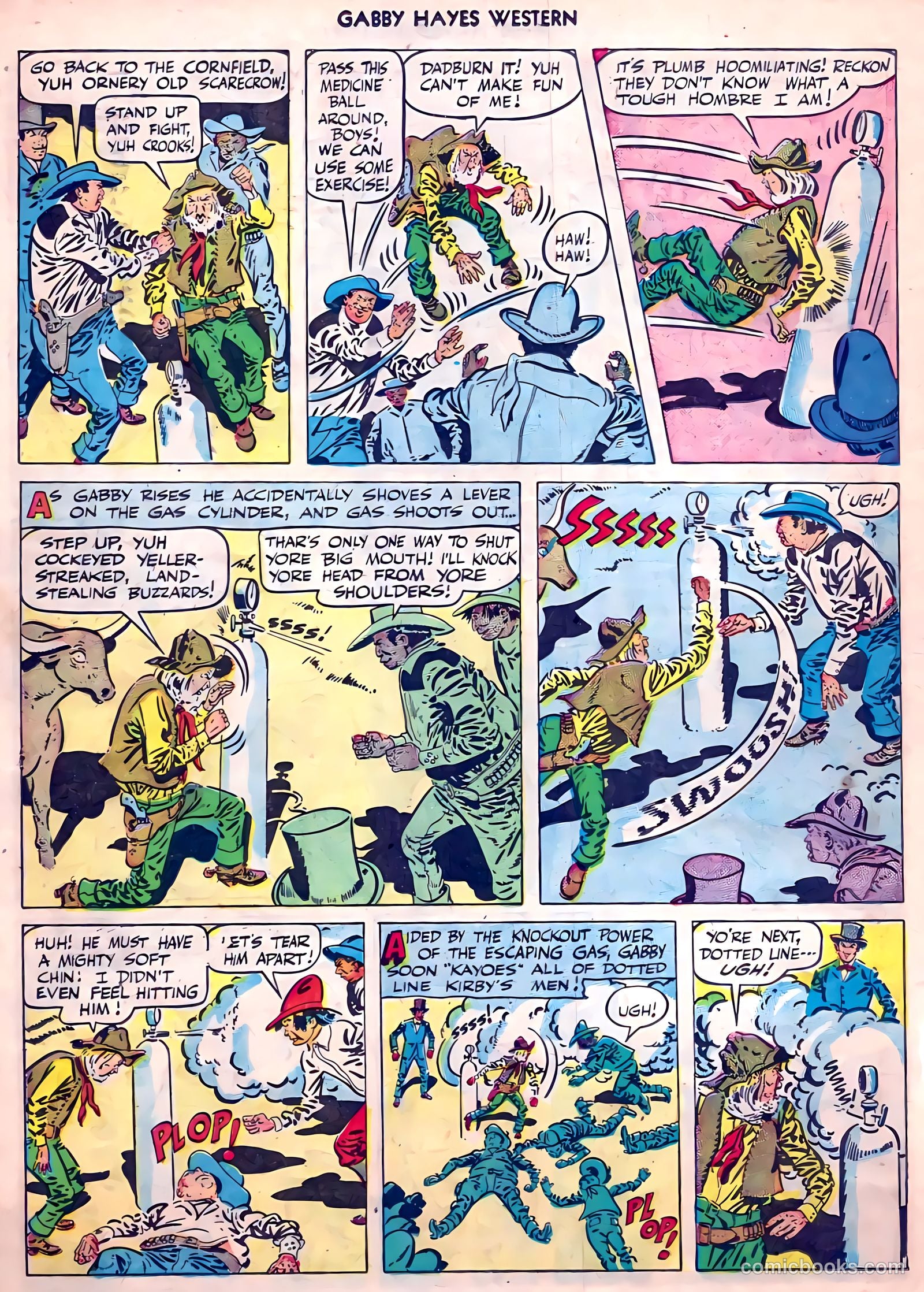 Gabby Hayes Western #16 (1950) — page 22 of 36