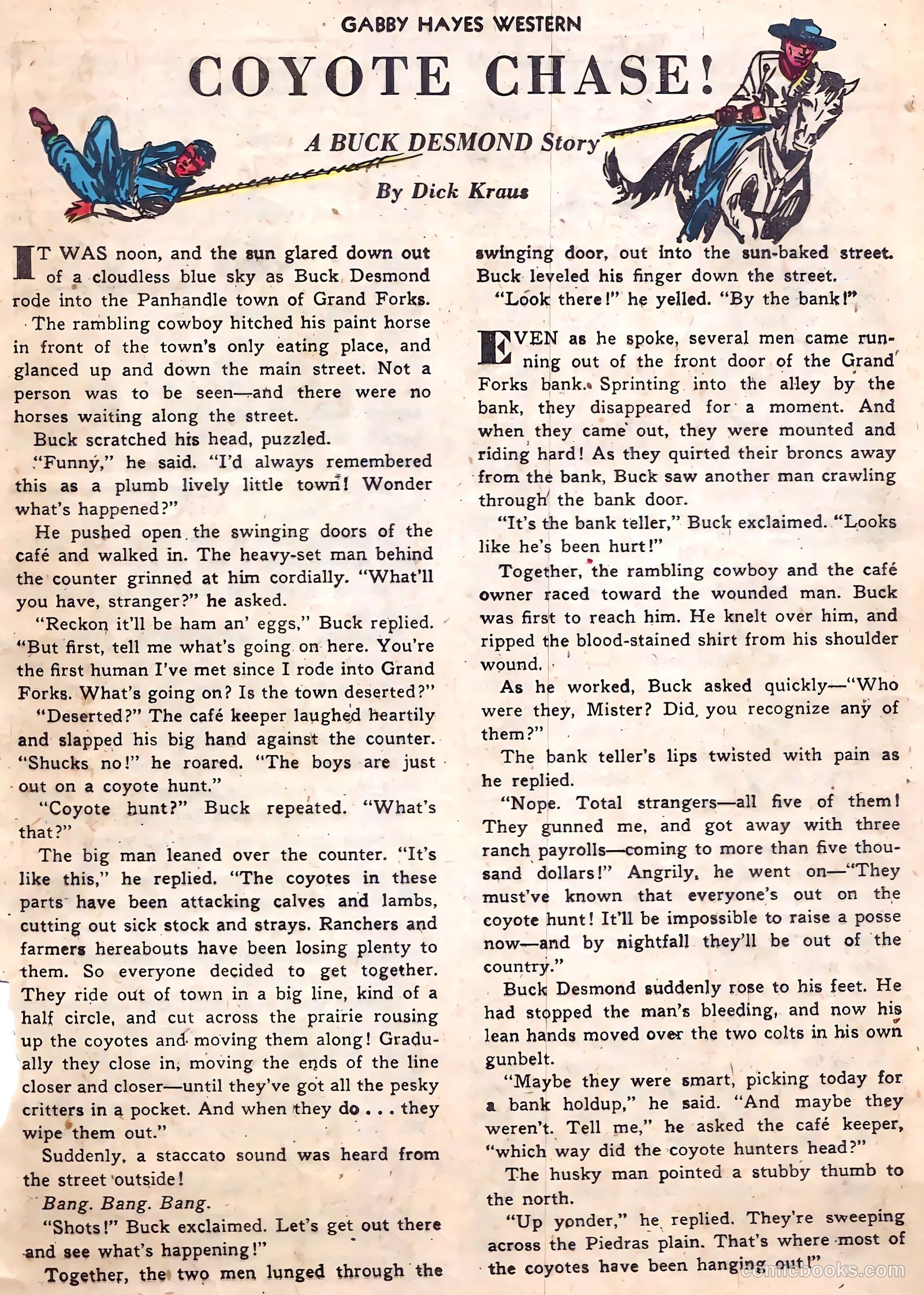 Gabby Hayes Western #16 (1950) — page 25 of 36