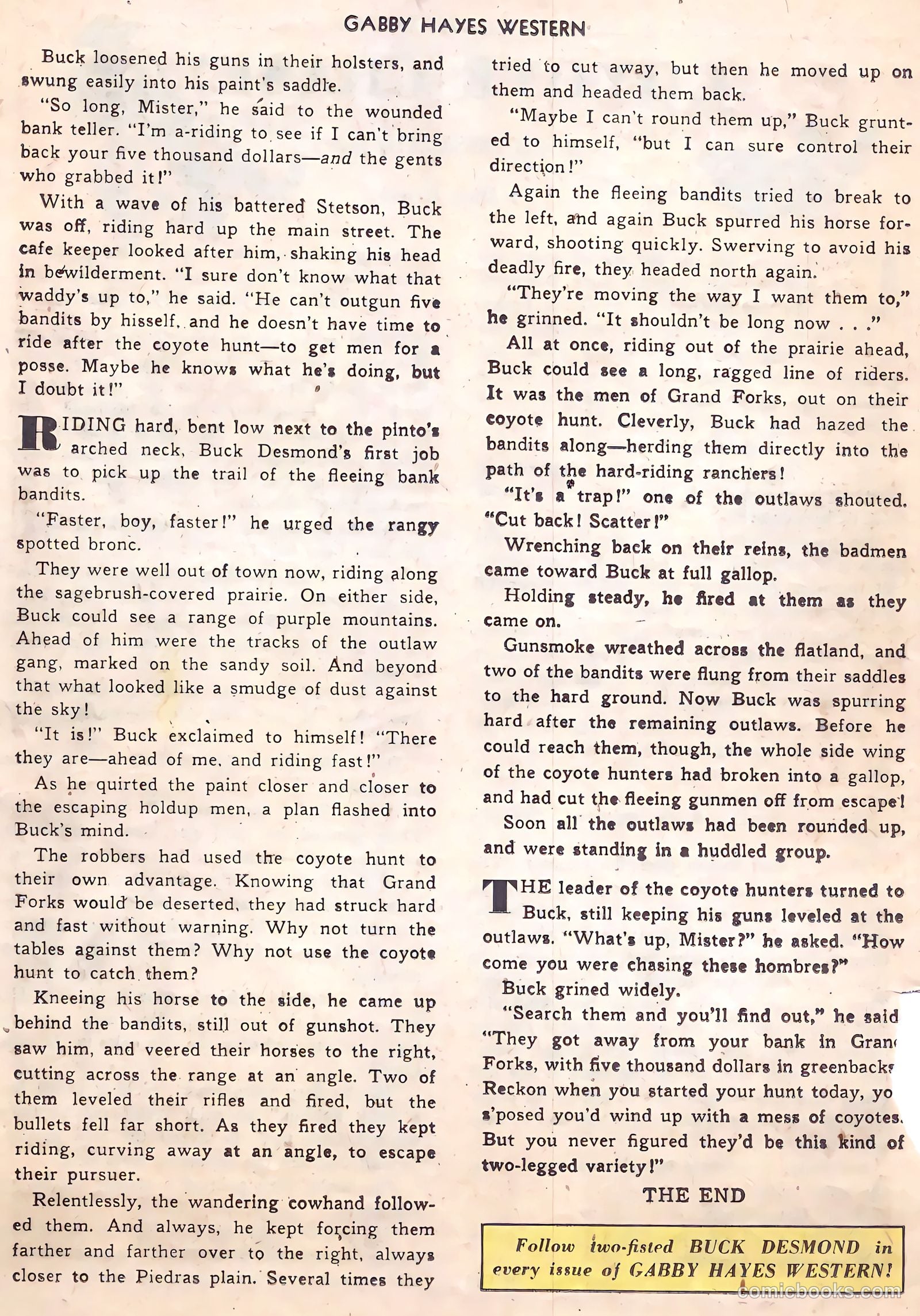 Gabby Hayes Western #16 (1950) — page 26 of 36