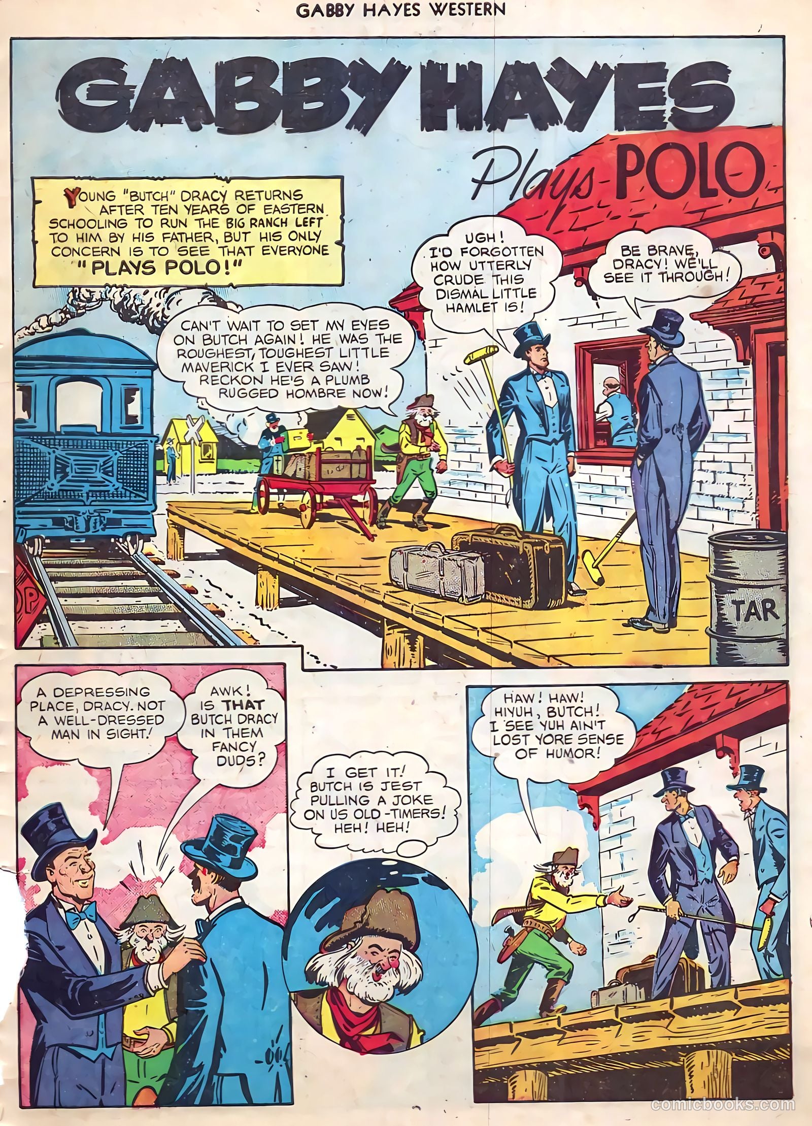 Gabby Hayes Western #16 (1950) — page 27 of 36