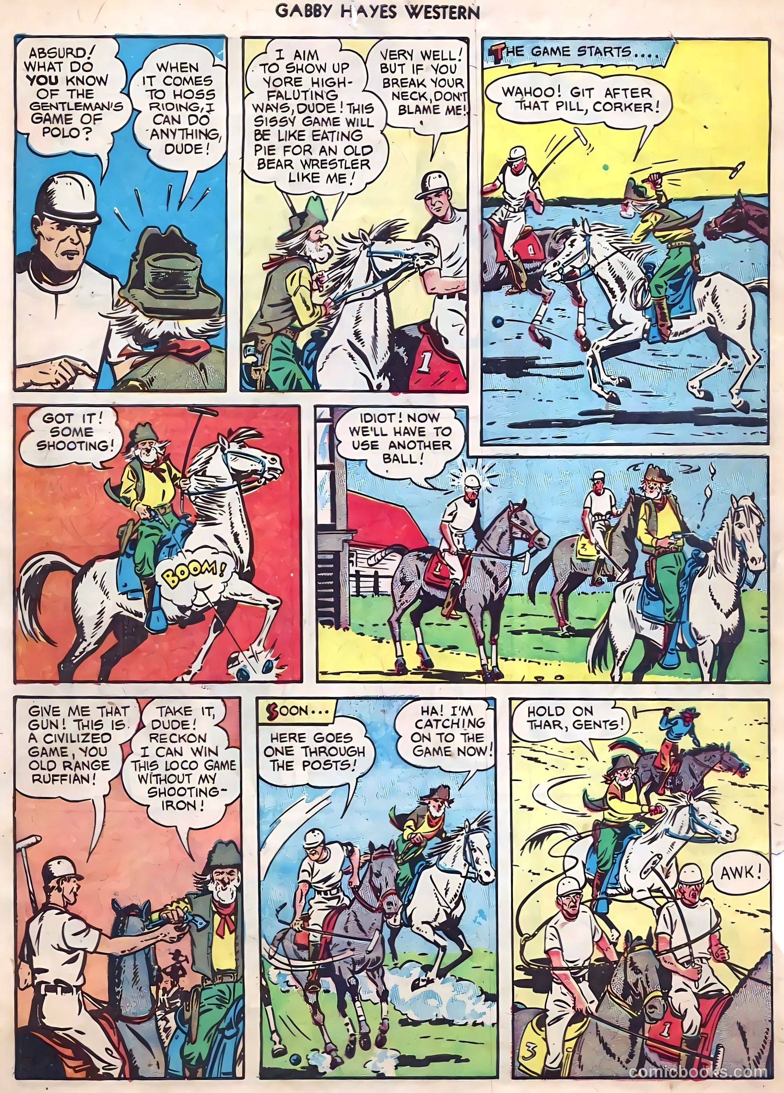 Gabby Hayes Western #16 (1950) — page 30 of 36