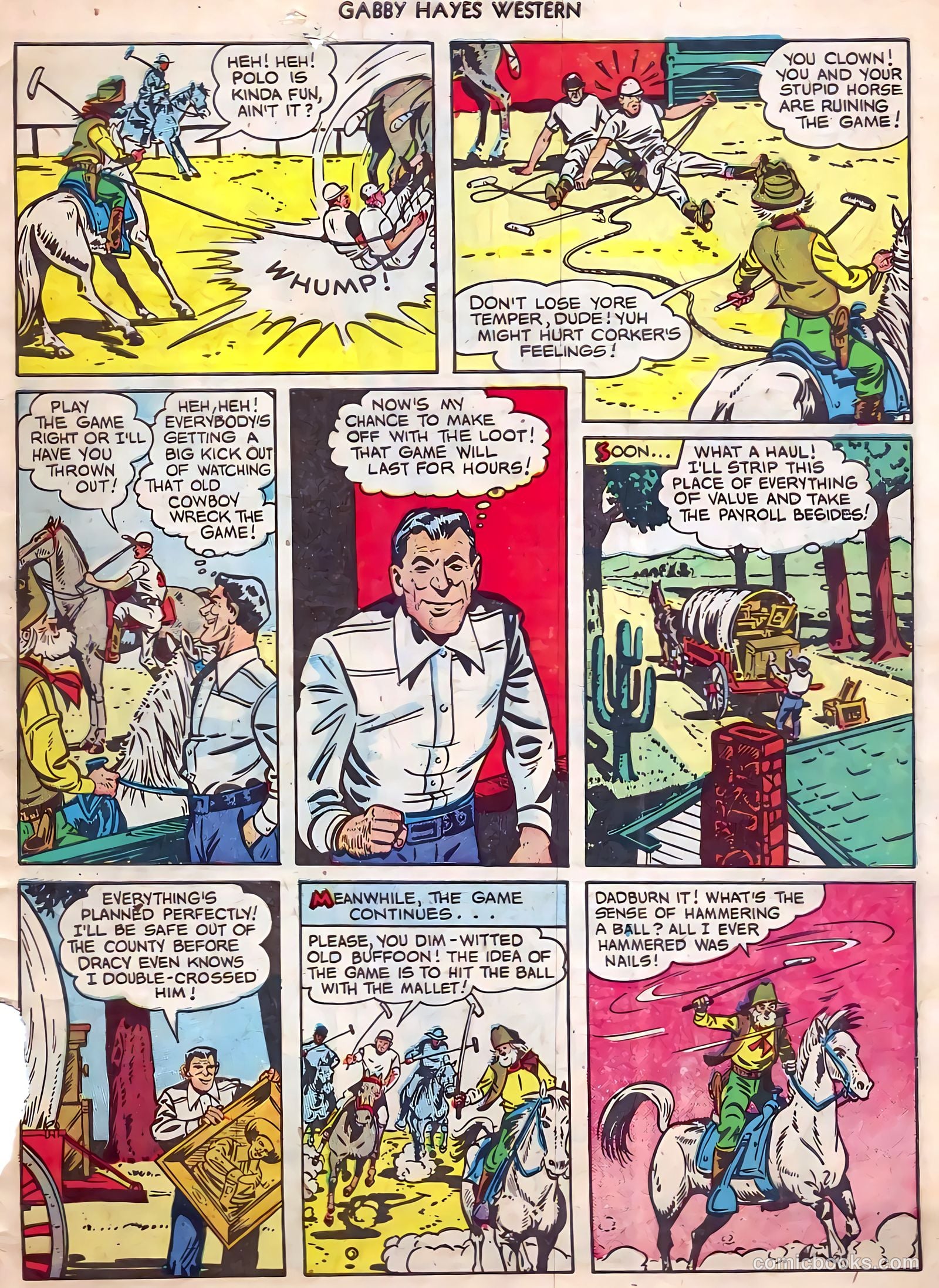 Gabby Hayes Western #16 (1950) — page 31 of 36