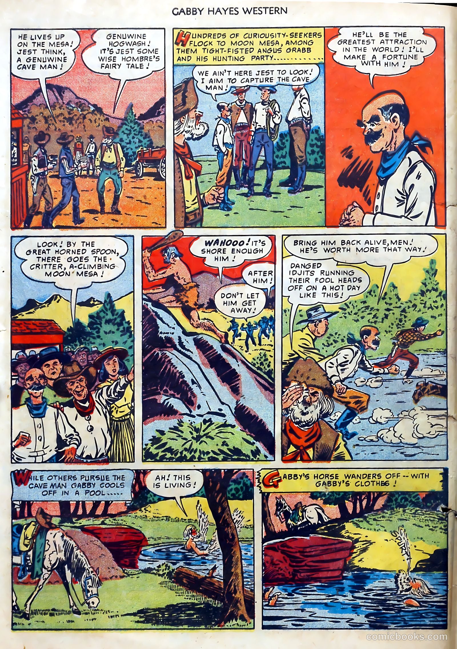 Gabby Hayes Western #17 (1950) — page 4 of 36