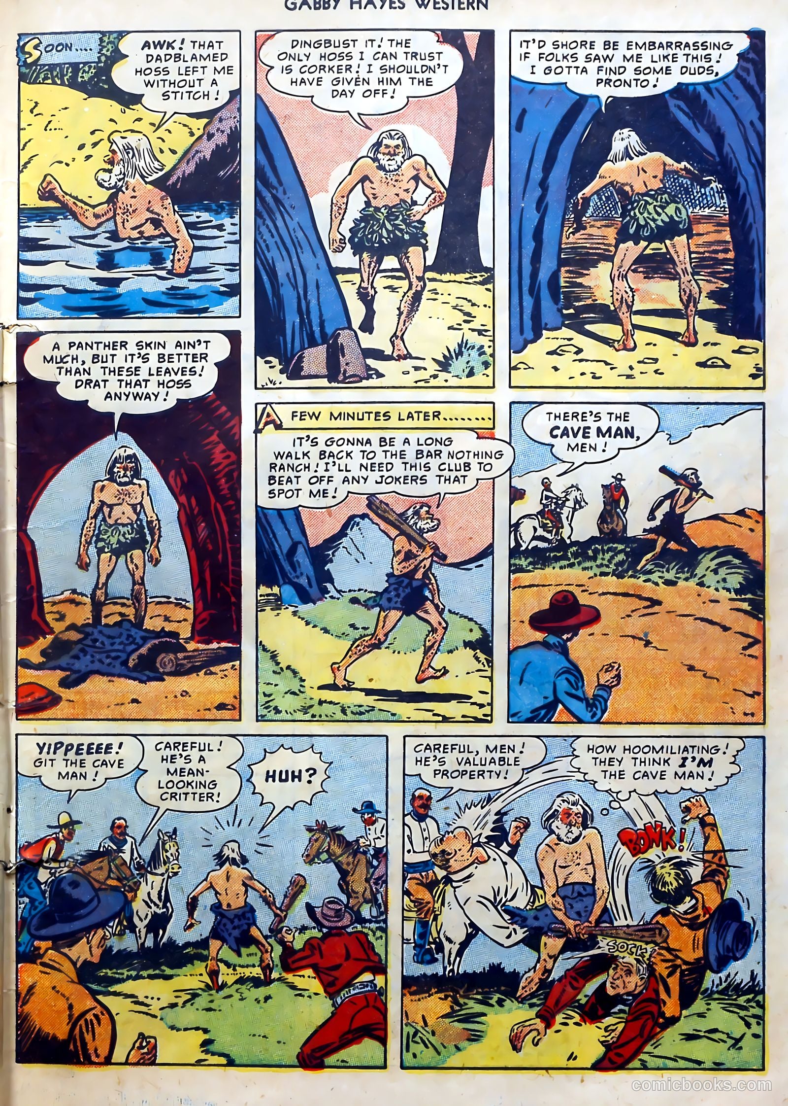 Gabby Hayes Western #17 (1950) — page 5 of 36