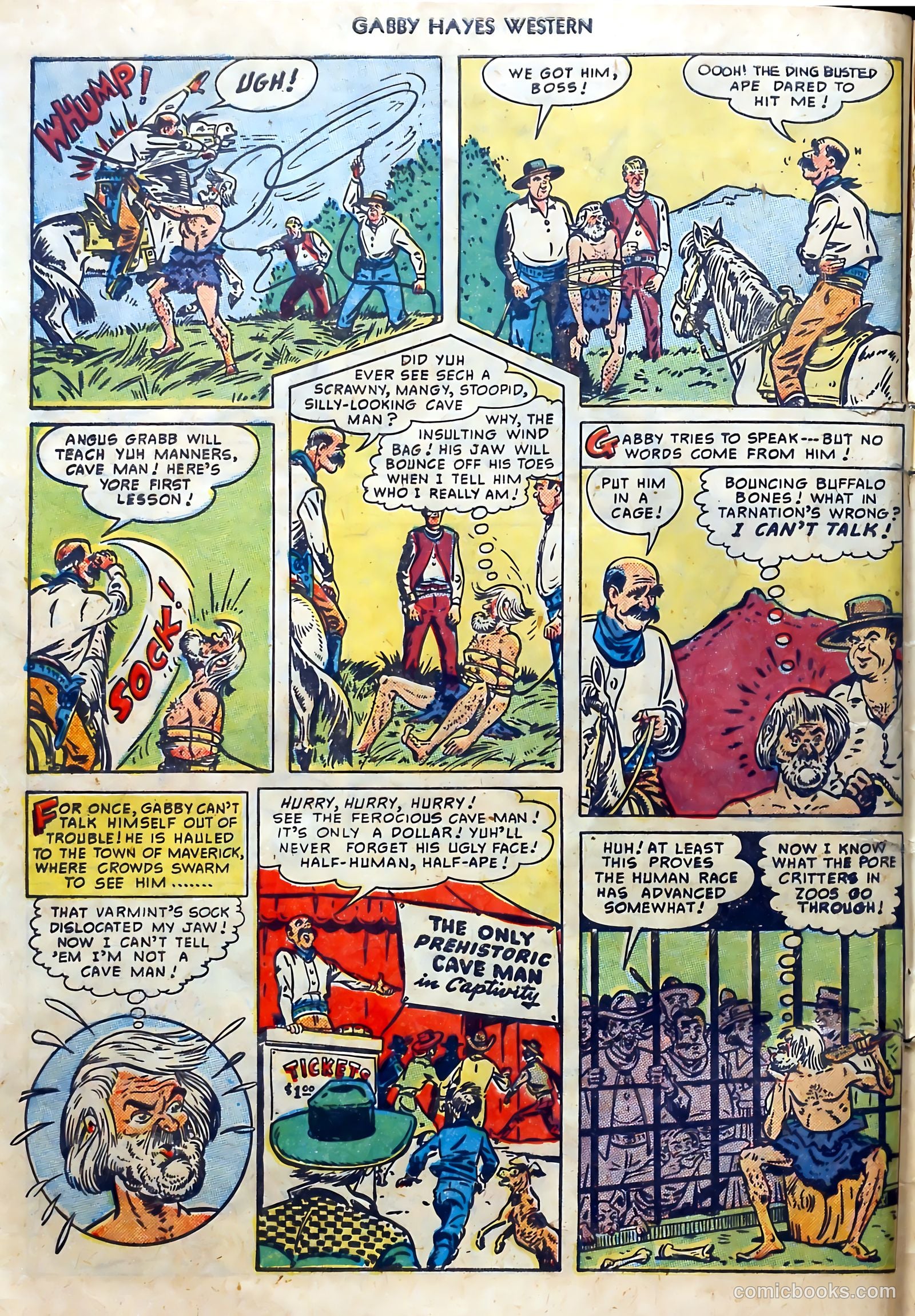 Gabby Hayes Western #17 (1950) — page 6 of 36