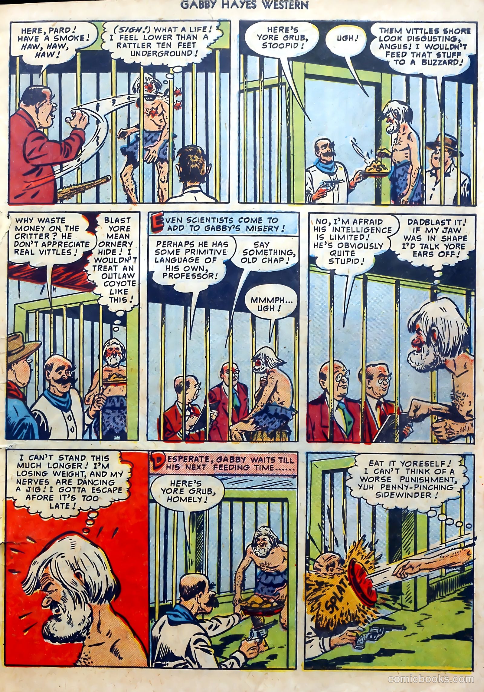 Gabby Hayes Western #17 (1950) — page 7 of 36