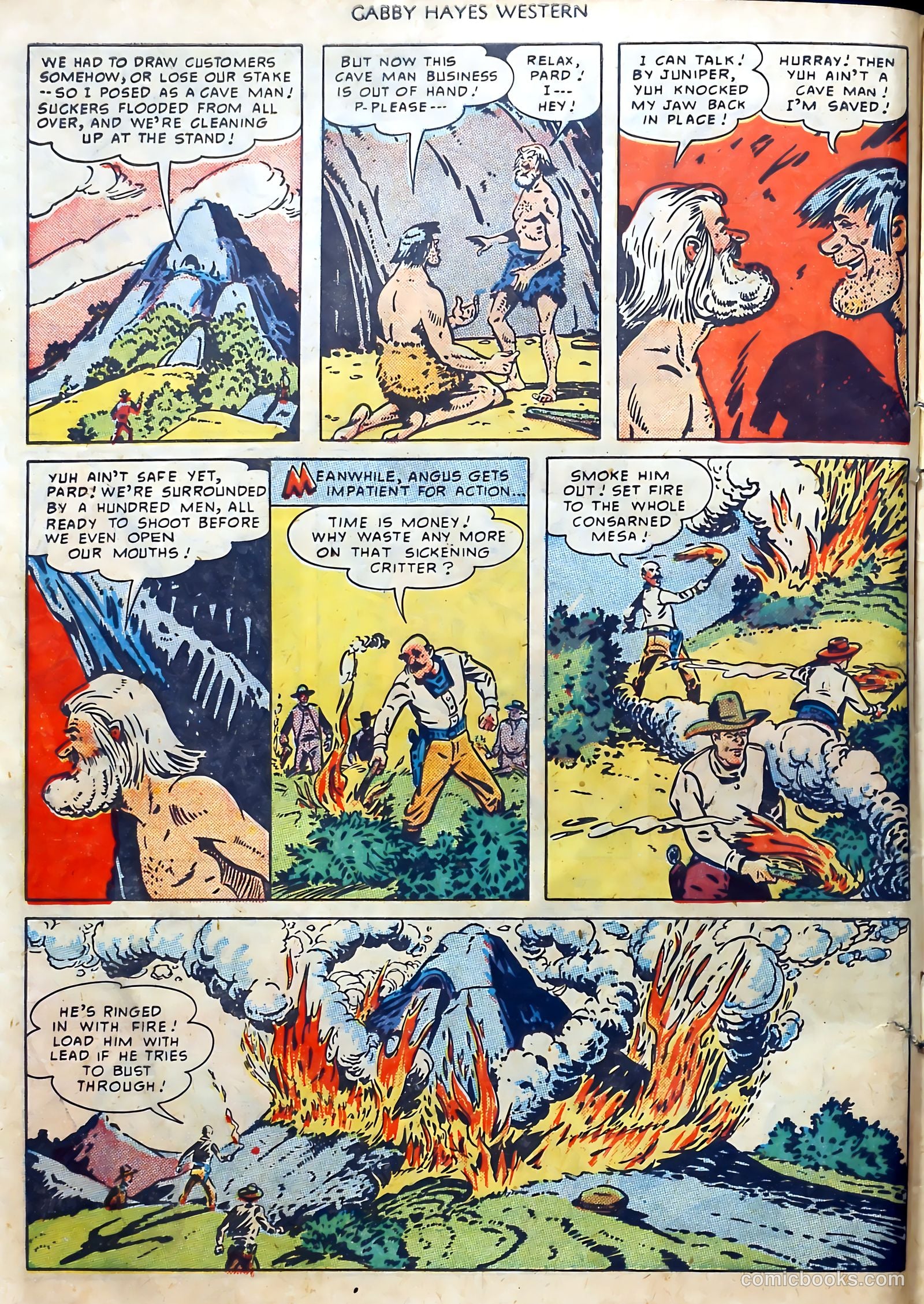 Gabby Hayes Western #17 (1950) — page 10 of 36