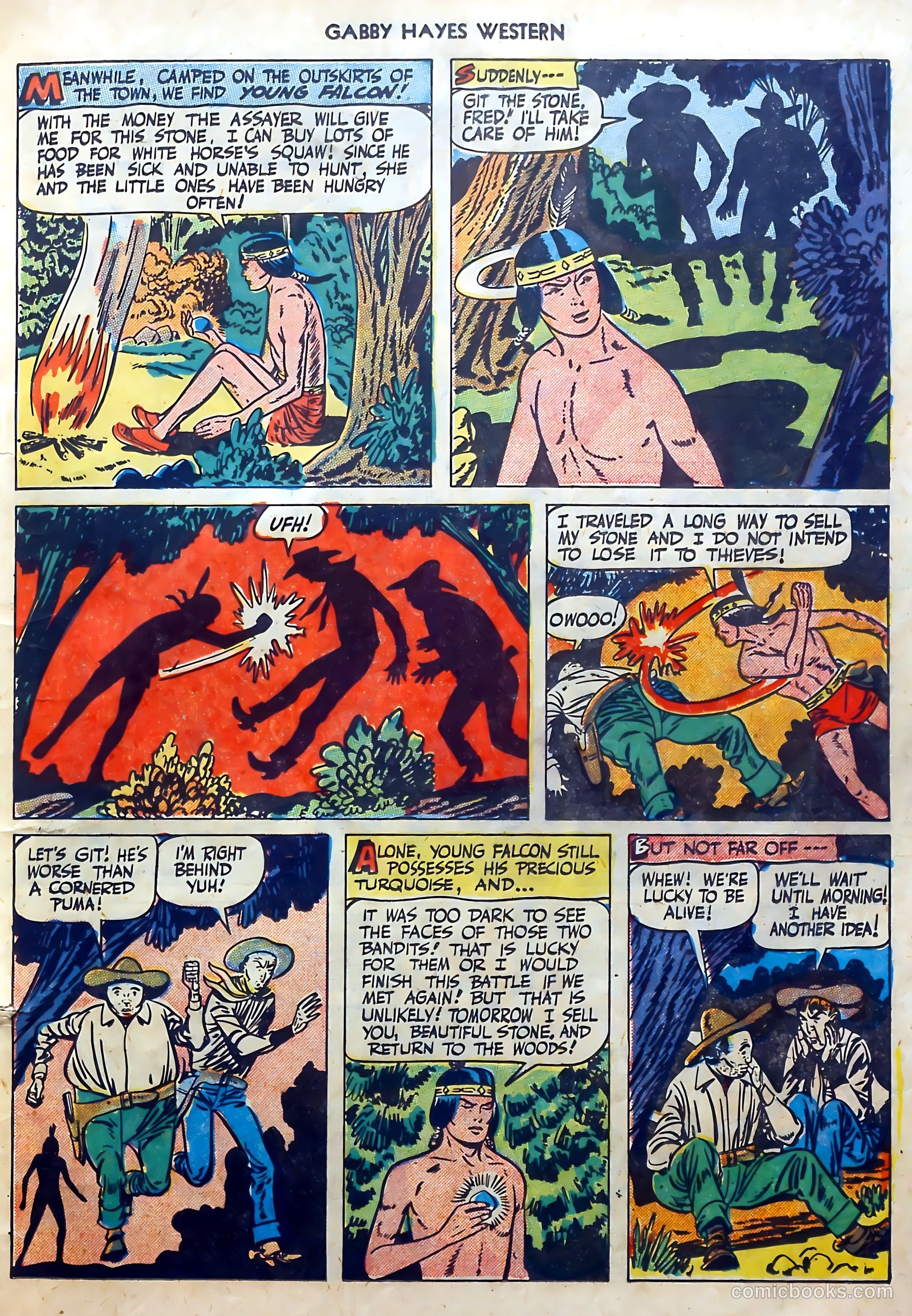Gabby Hayes Western #17 (1950) — page 15 of 36