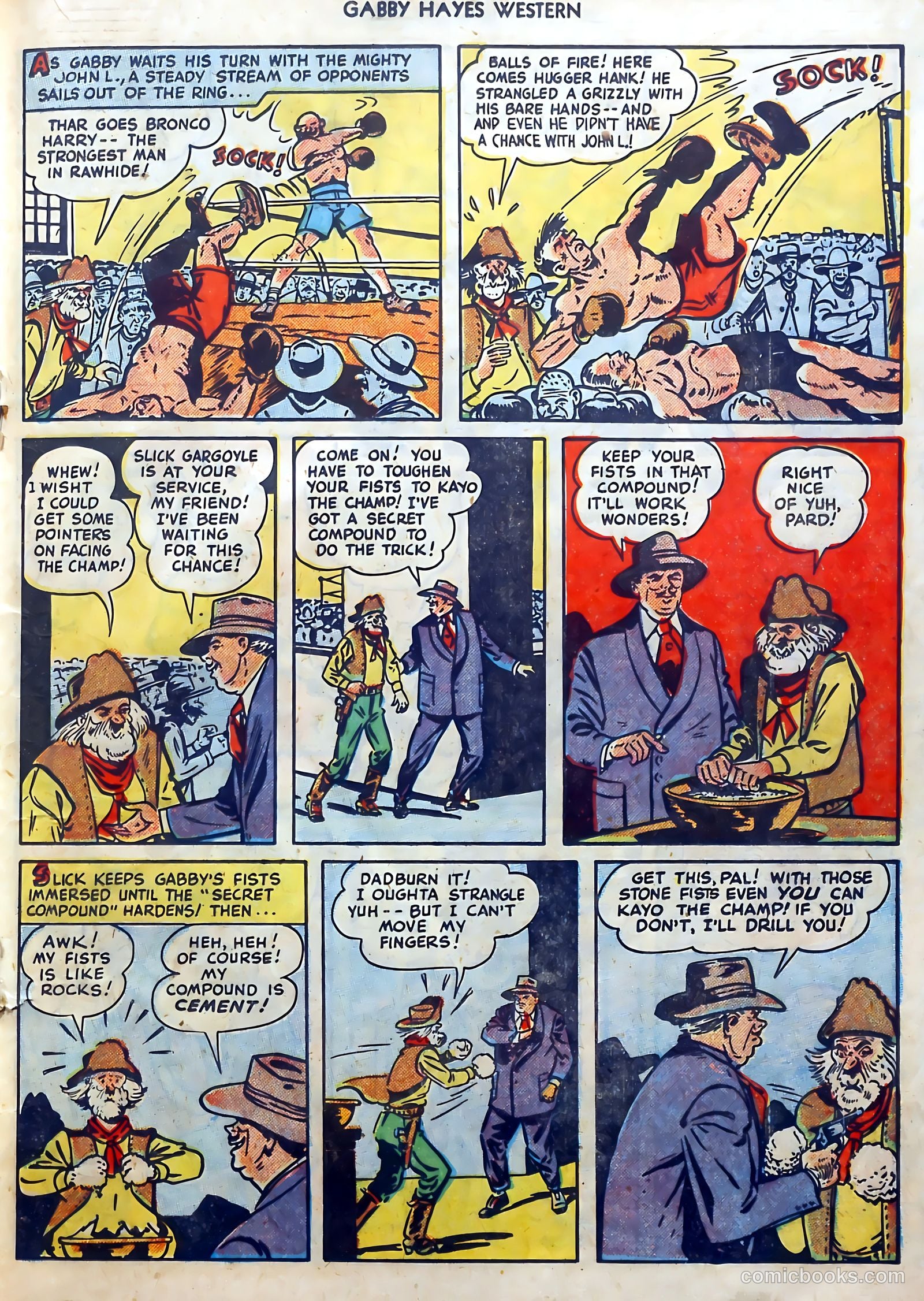 Gabby Hayes Western #17 (1950) — page 19 of 36