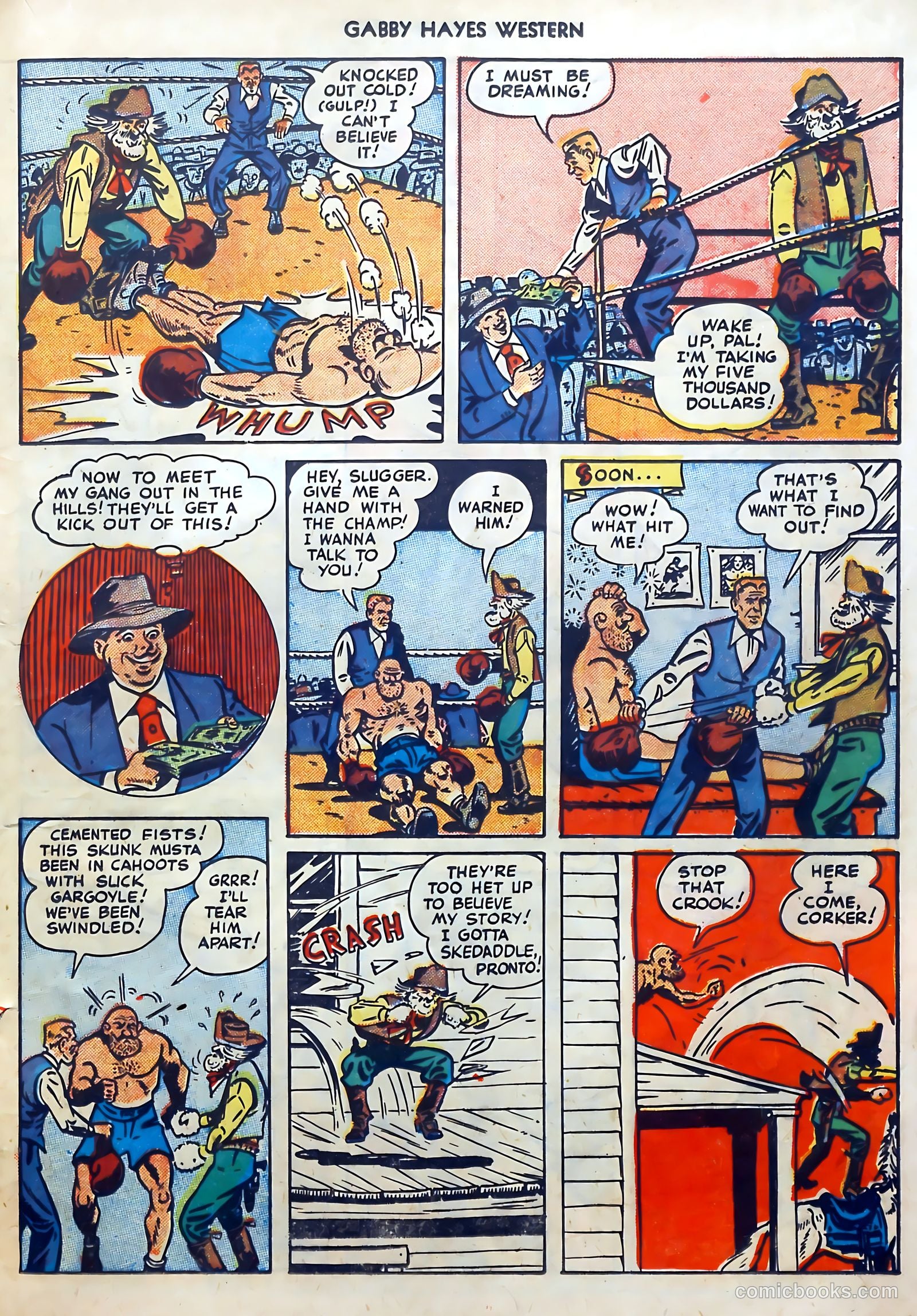 Gabby Hayes Western #17 (1950) — page 21 of 36