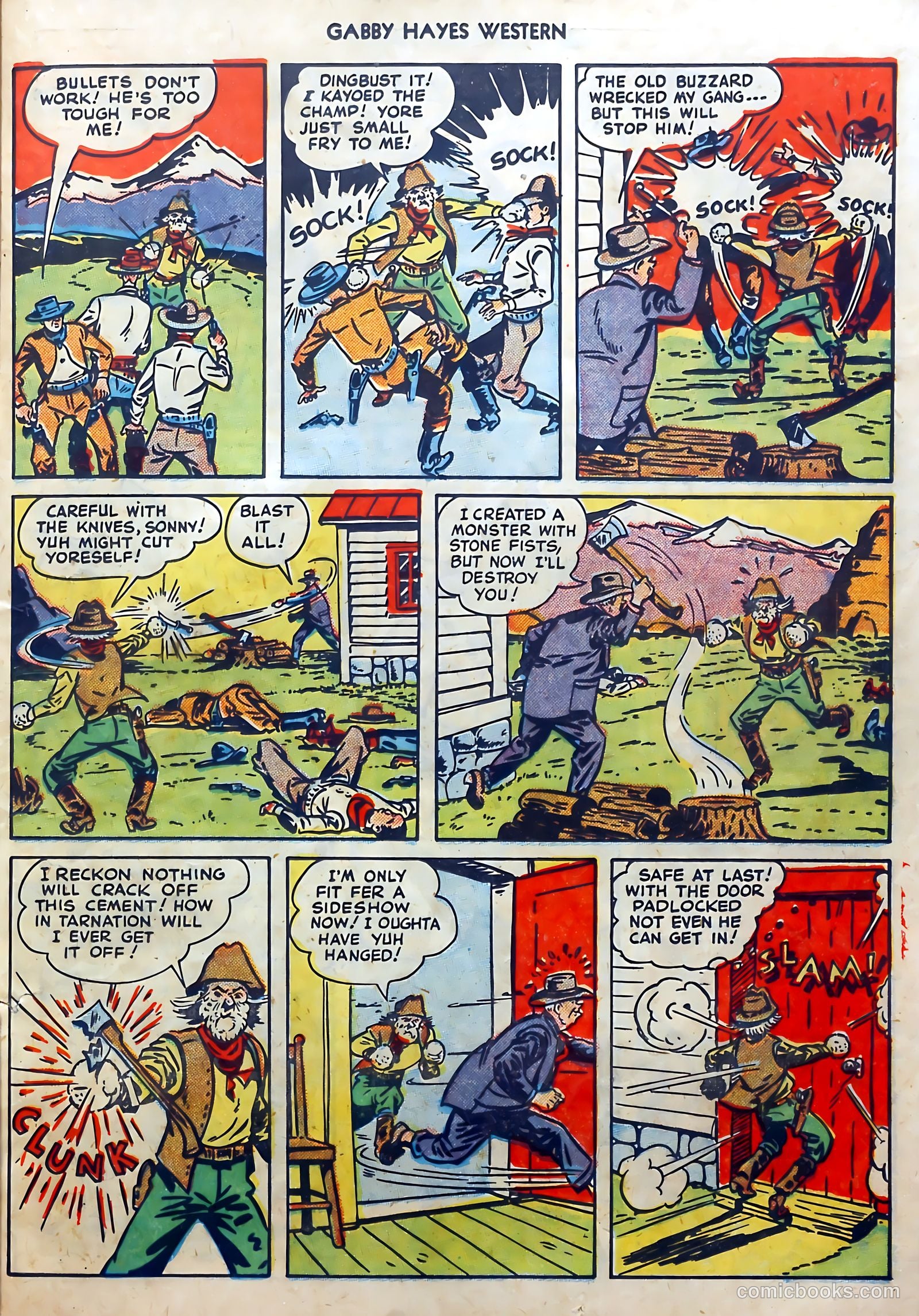 Gabby Hayes Western #17 (1950) — page 23 of 36