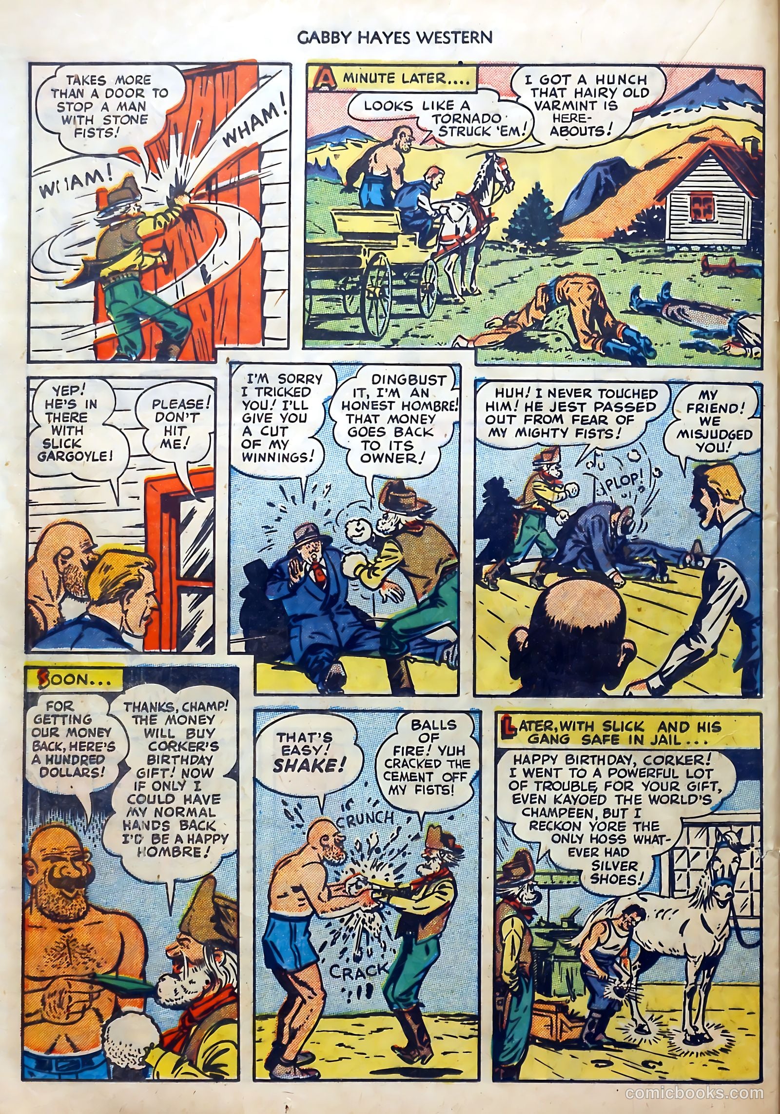 Gabby Hayes Western #17 (1950) — page 24 of 36