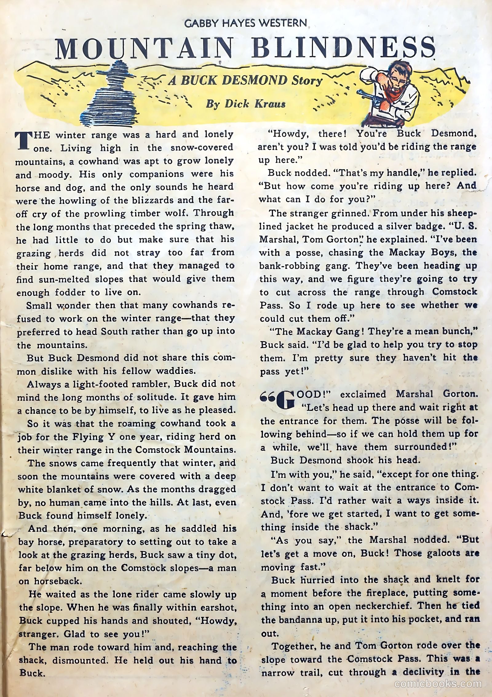 Gabby Hayes Western #17 (1950) — page 25 of 36