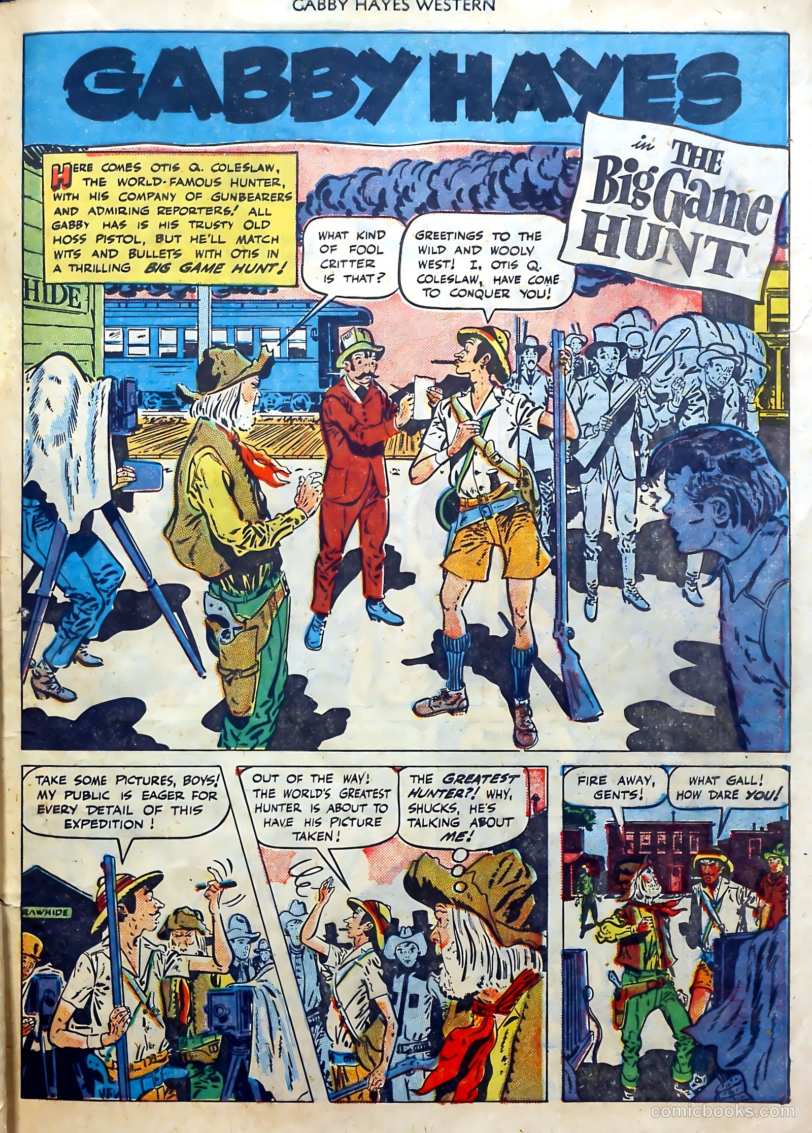 Gabby Hayes Western #17 (1950) — page 27 of 36