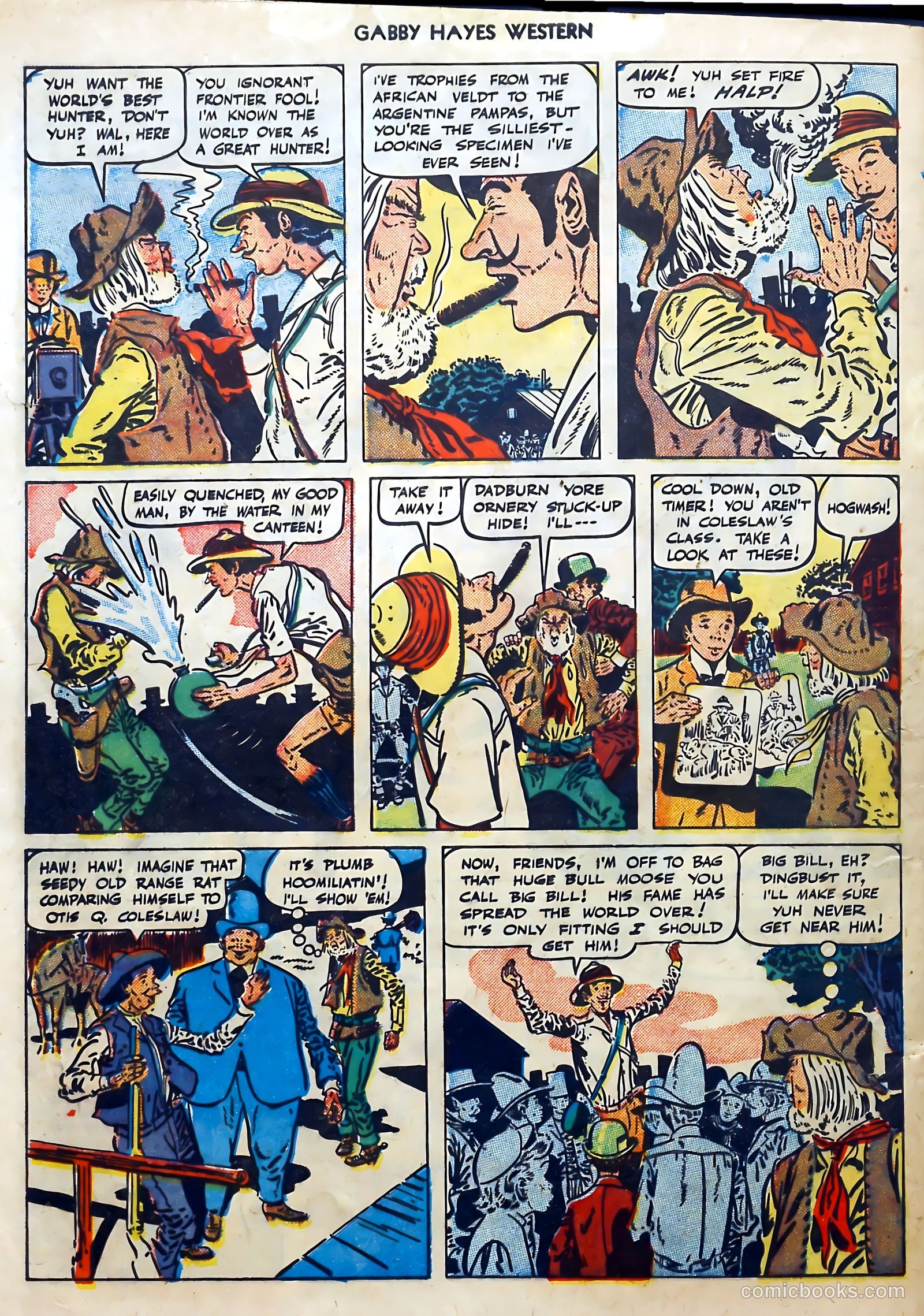 Gabby Hayes Western #17 (1950) — page 28 of 36