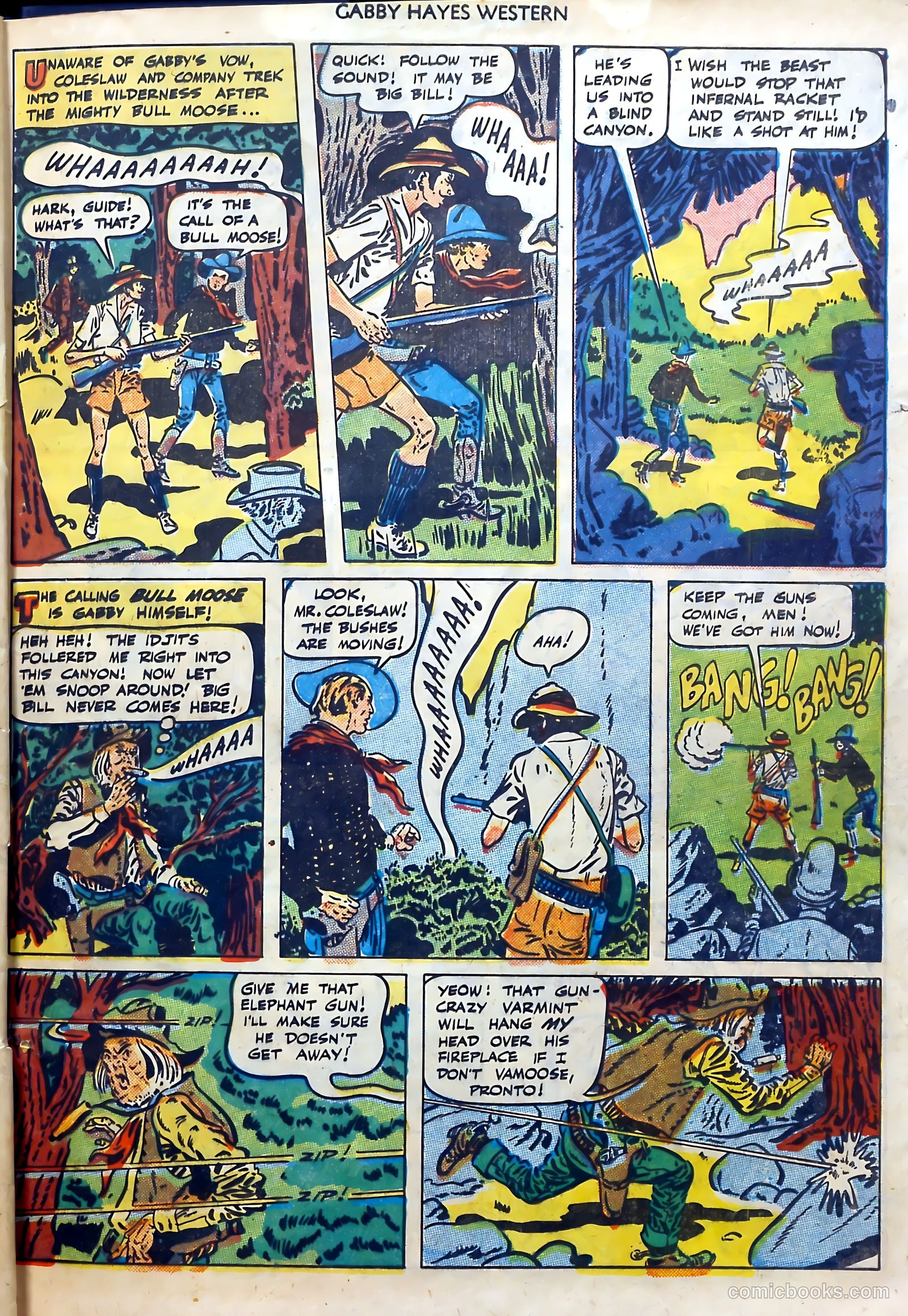Gabby Hayes Western #17 (1950) — page 29 of 36