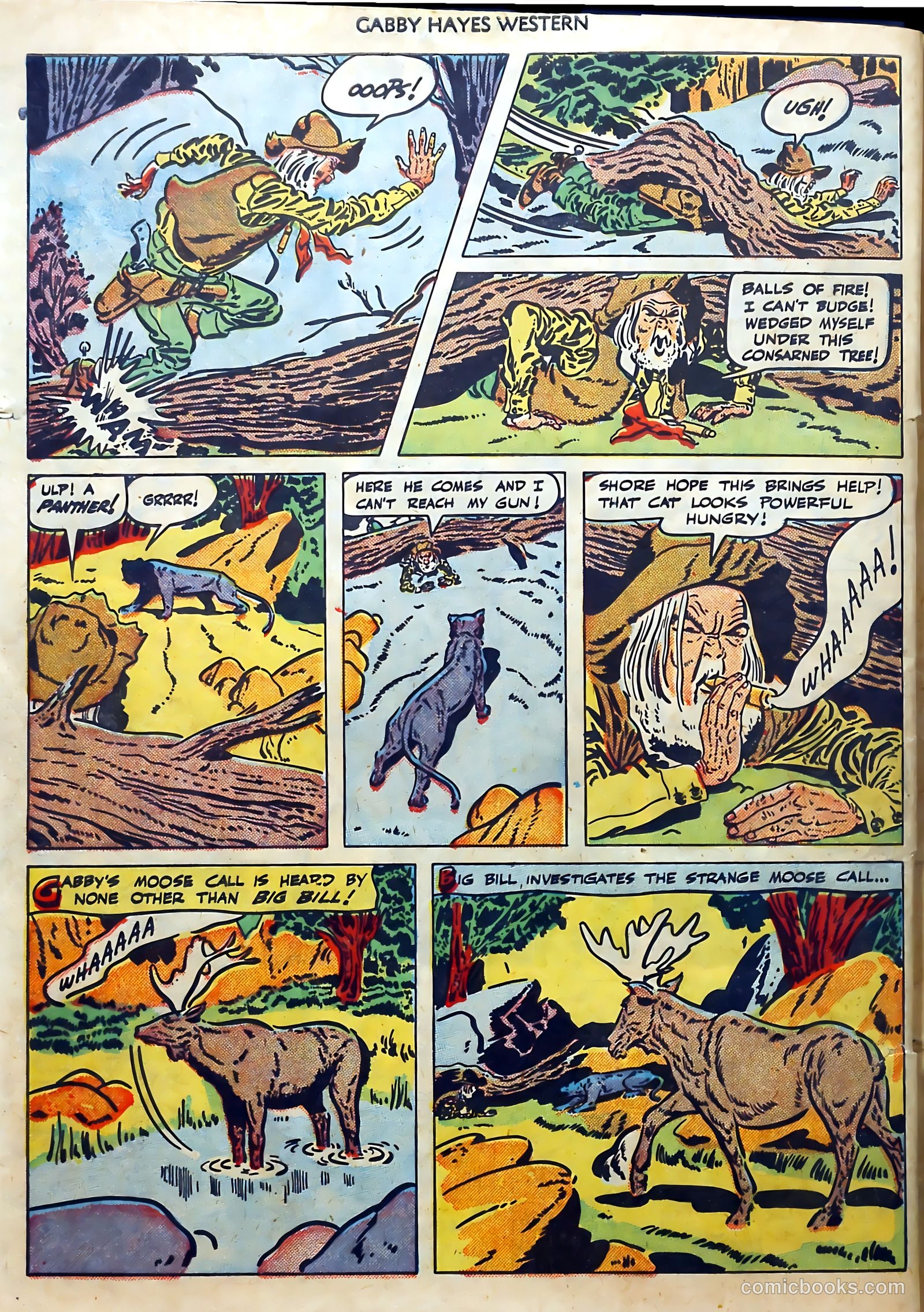 Gabby Hayes Western #17 (1950) — page 30 of 36
