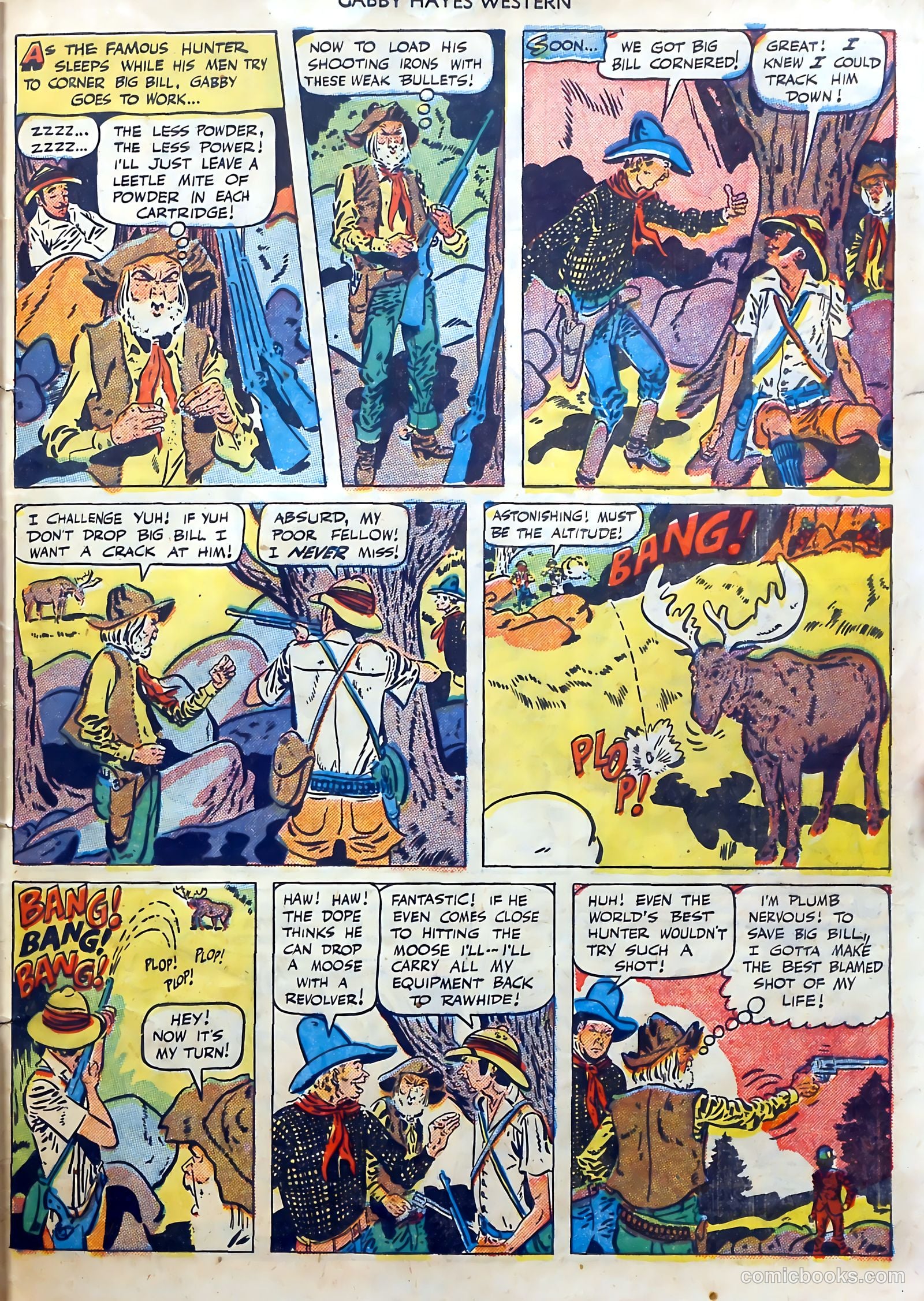 Gabby Hayes Western #17 (1950) — page 33 of 36