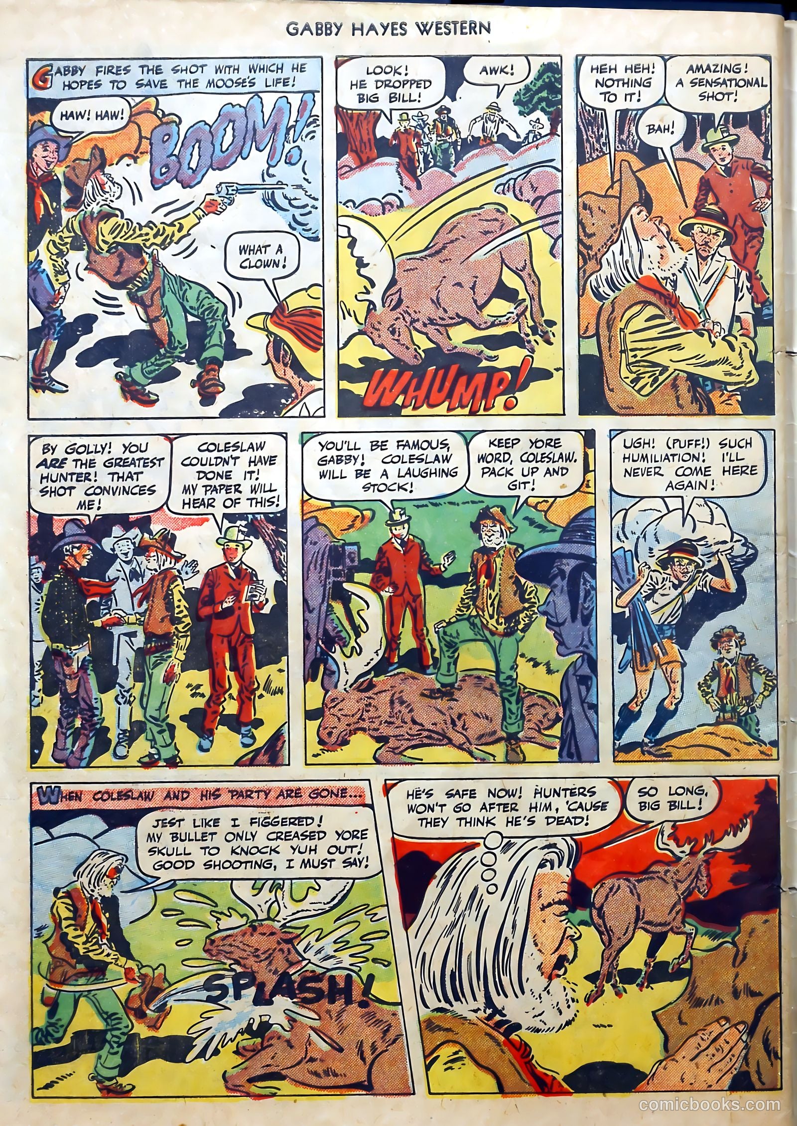 Gabby Hayes Western #17 (1950) — page 34 of 36