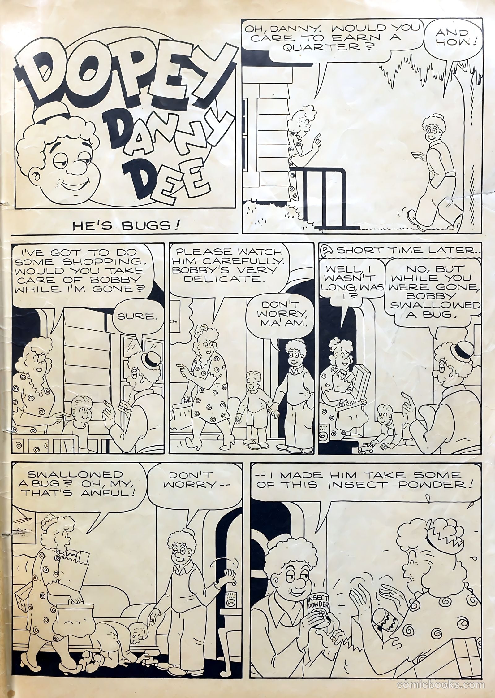 Gabby Hayes Western #17 (1950) — page 35 of 36