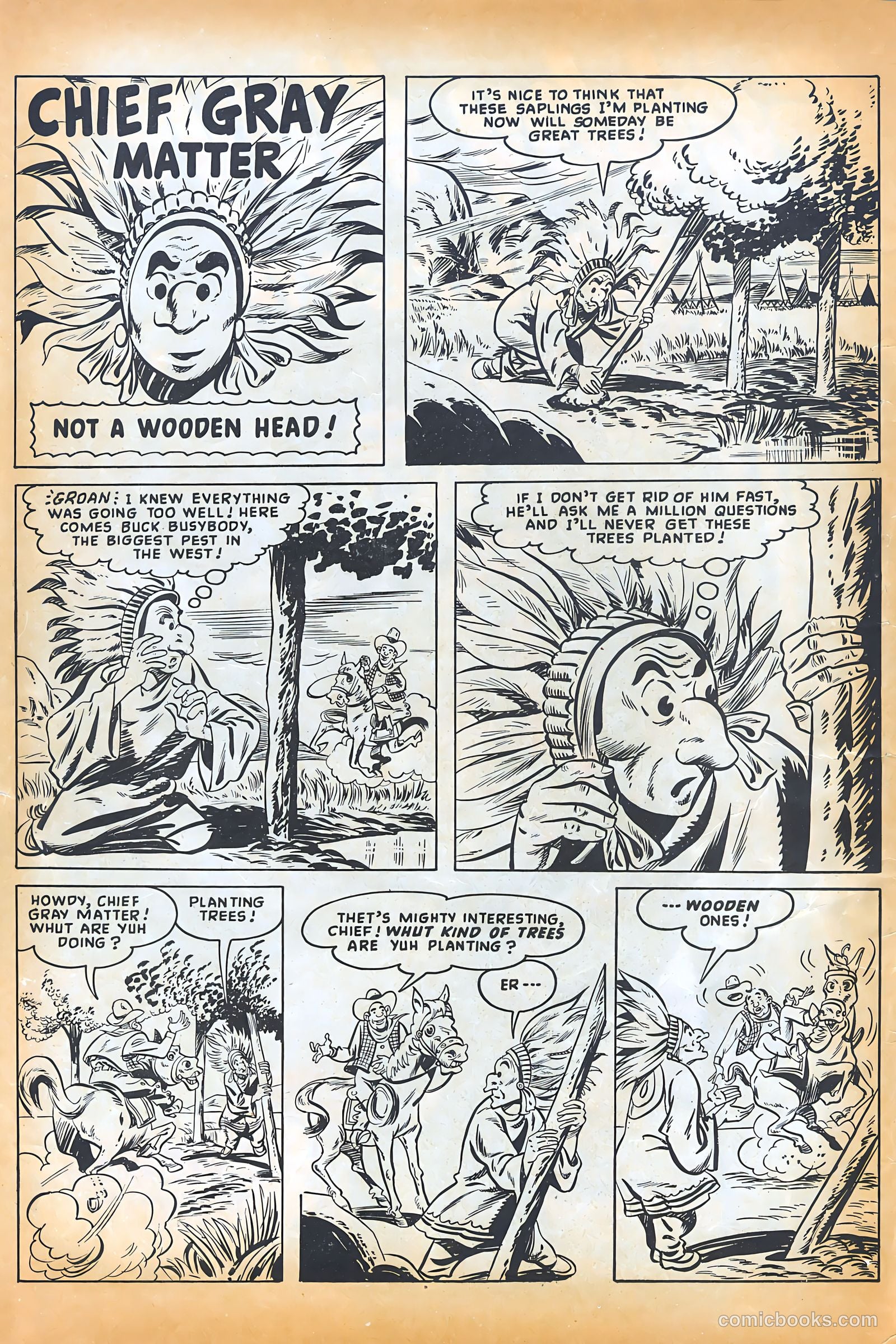 Gabby Hayes Western #18 (1950) — page 2 of 13
