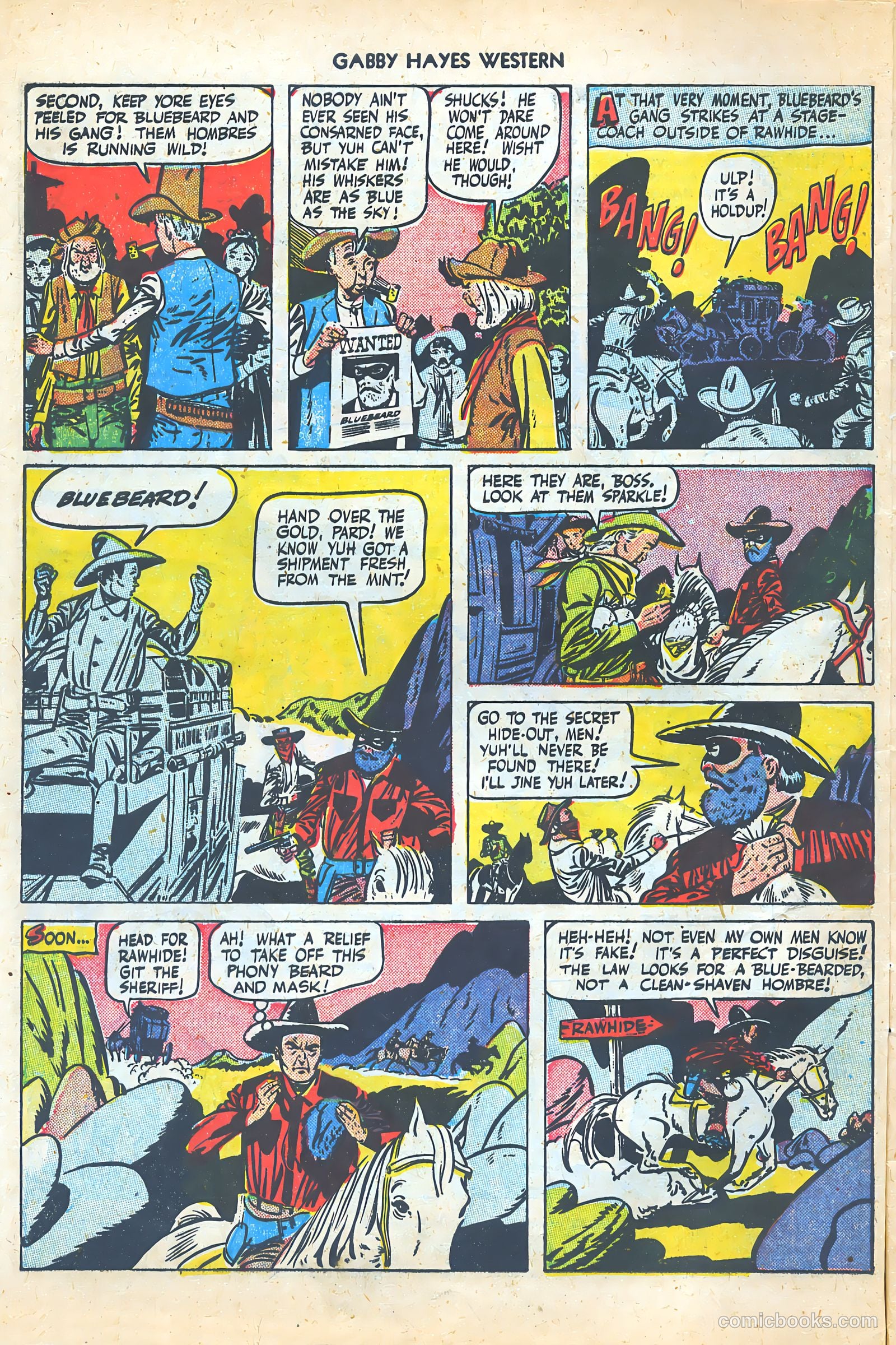 Gabby Hayes Western #18 (1950) — page 4 of 13