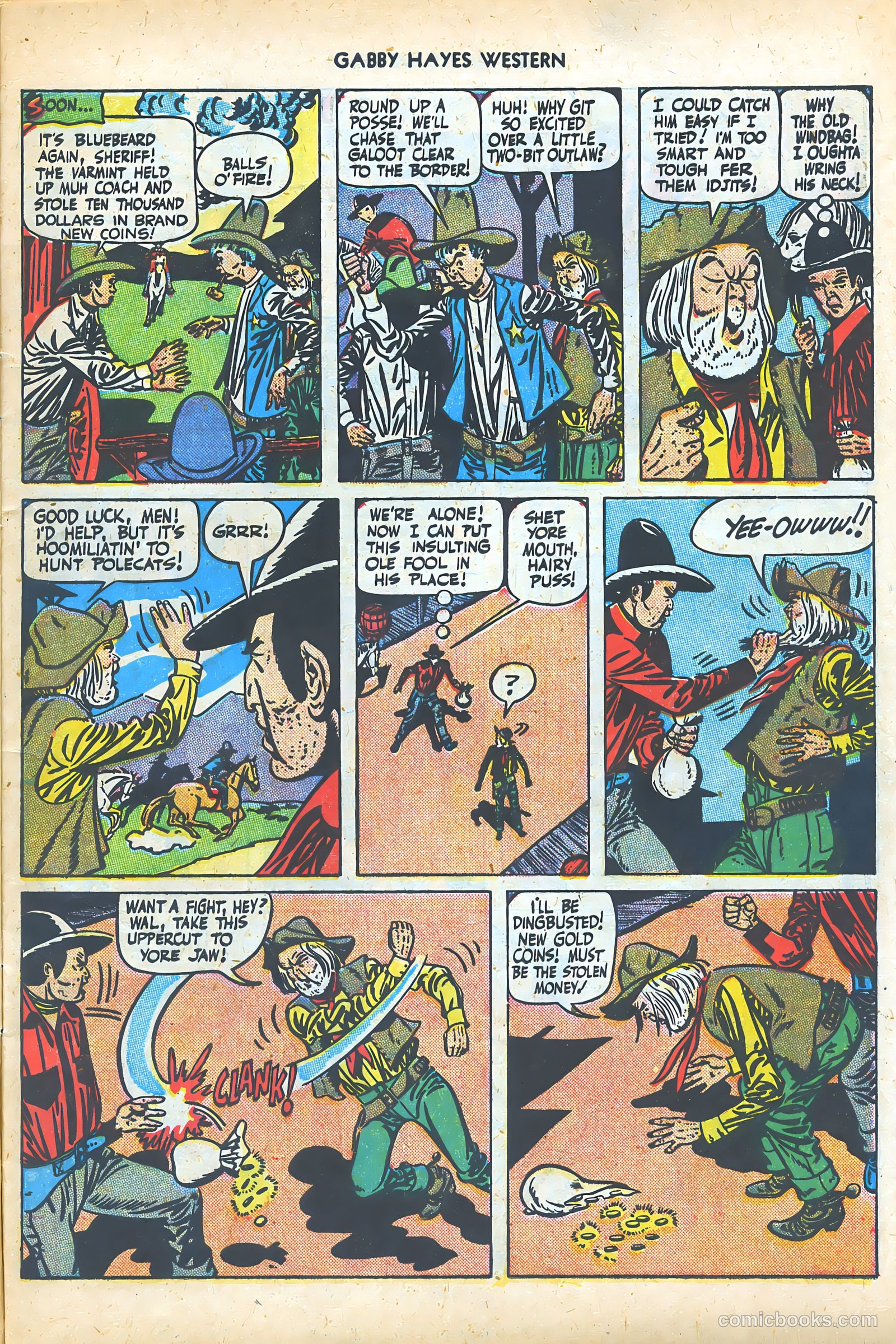 Gabby Hayes Western #18 (1950) — page 5 of 13