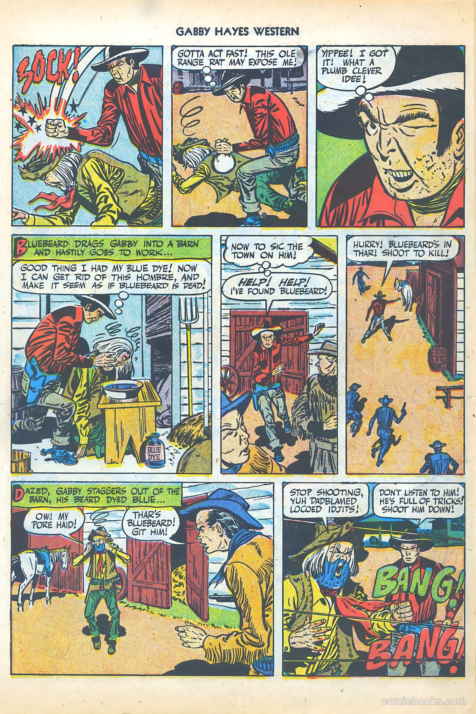 Gabby Hayes Western #18 (1950) — page 6 of 13