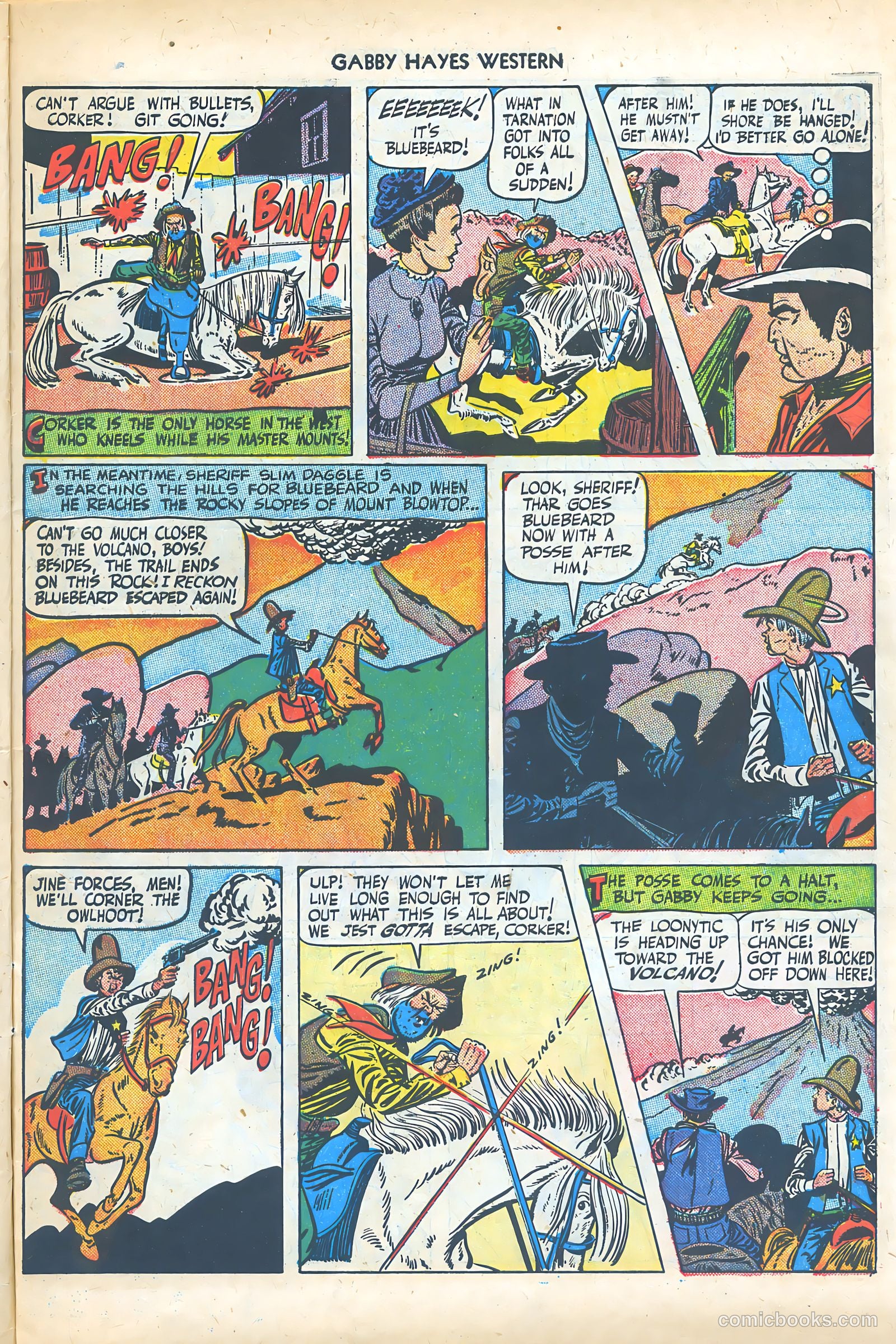 Gabby Hayes Western #18 (1950) — page 7 of 13