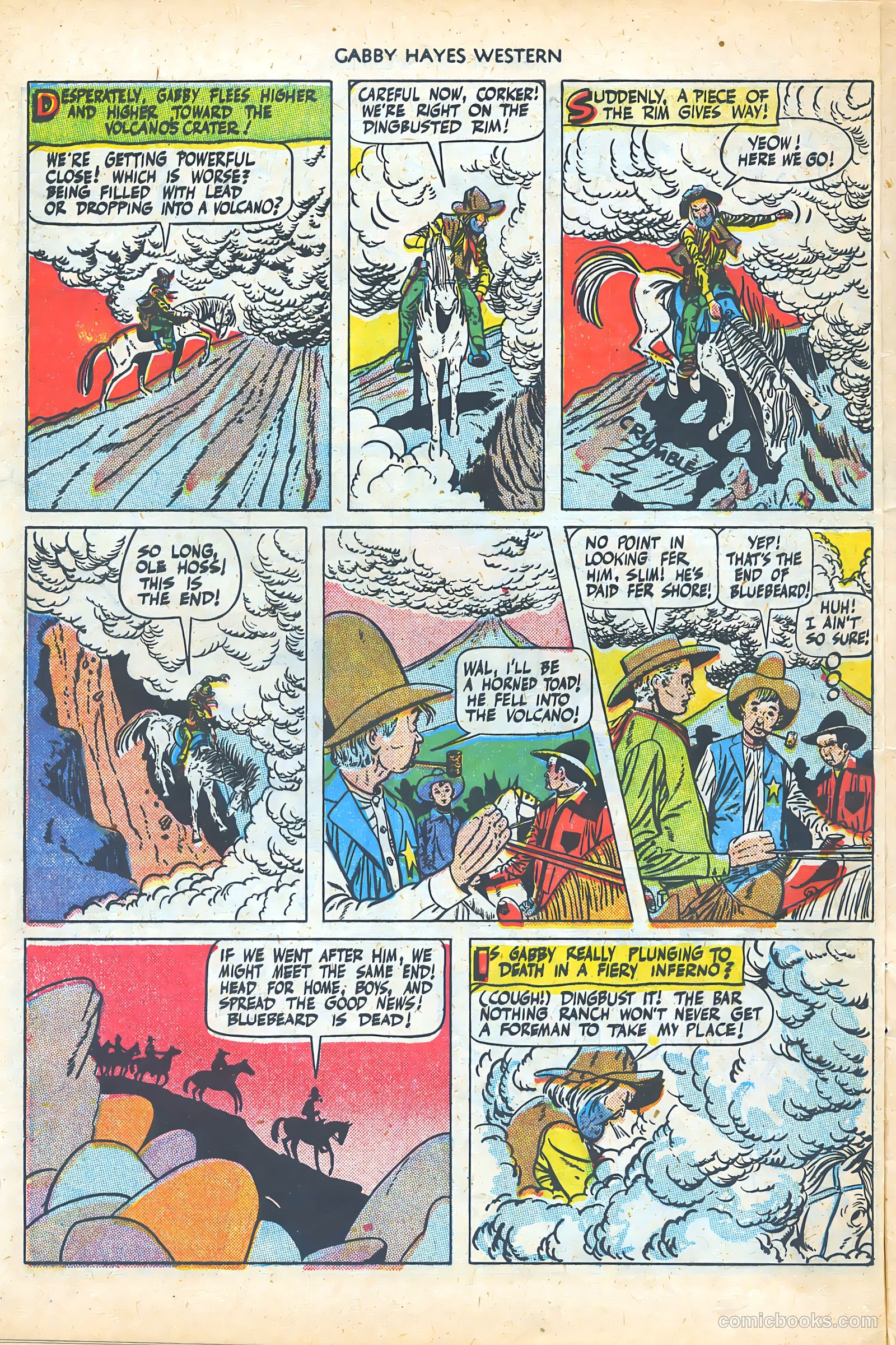 Gabby Hayes Western #18 (1950) — page 8 of 13