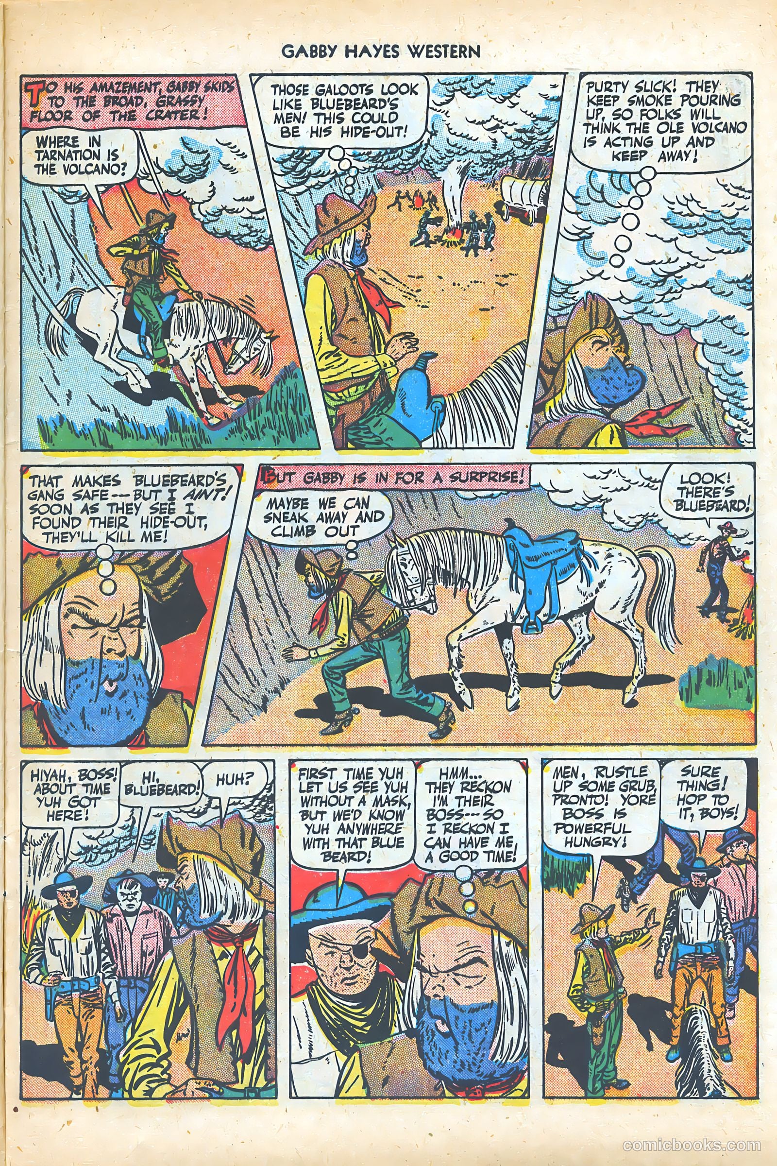 Gabby Hayes Western #18 (1950) — page 9 of 13