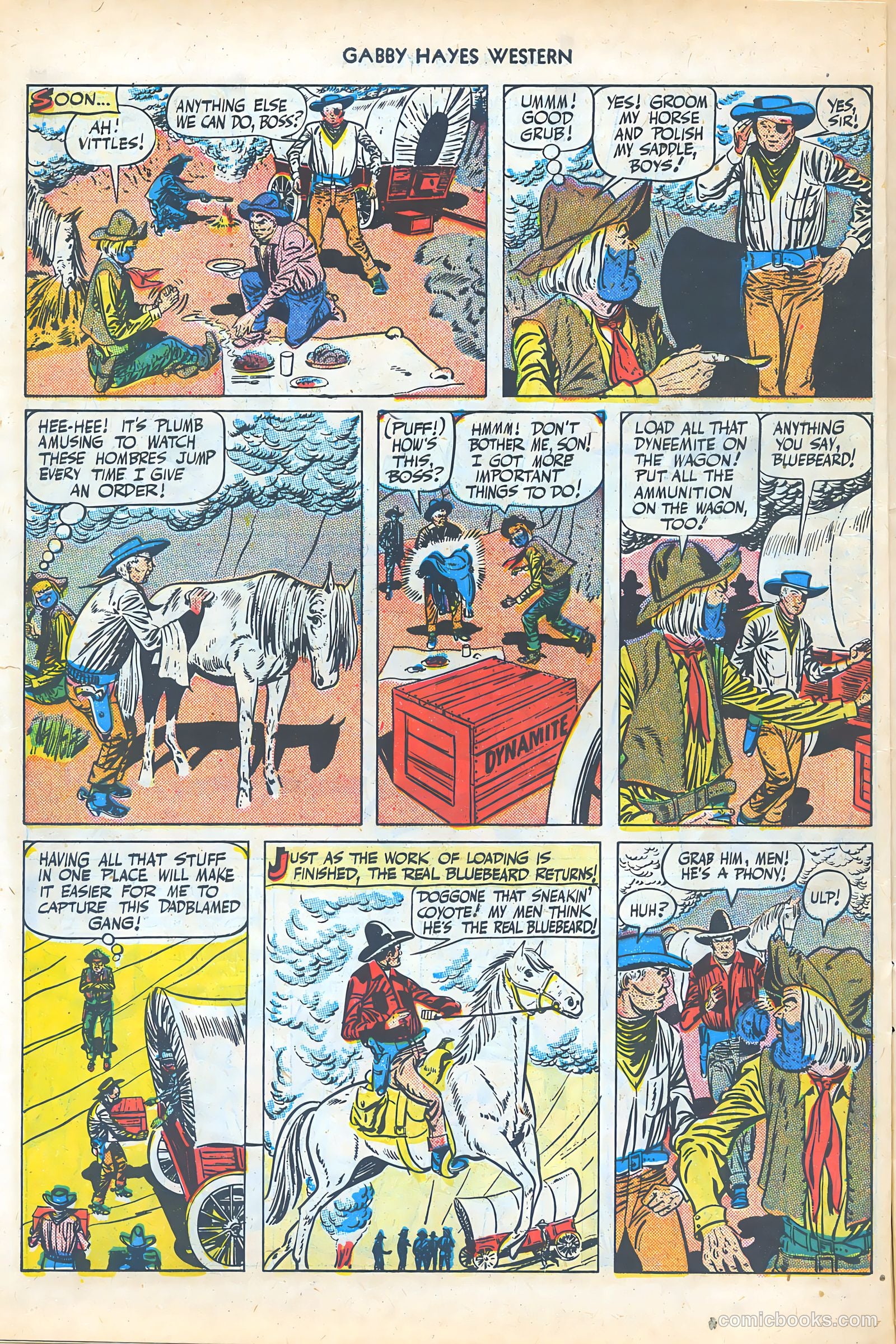 Gabby Hayes Western #18 (1950) — page 10 of 13