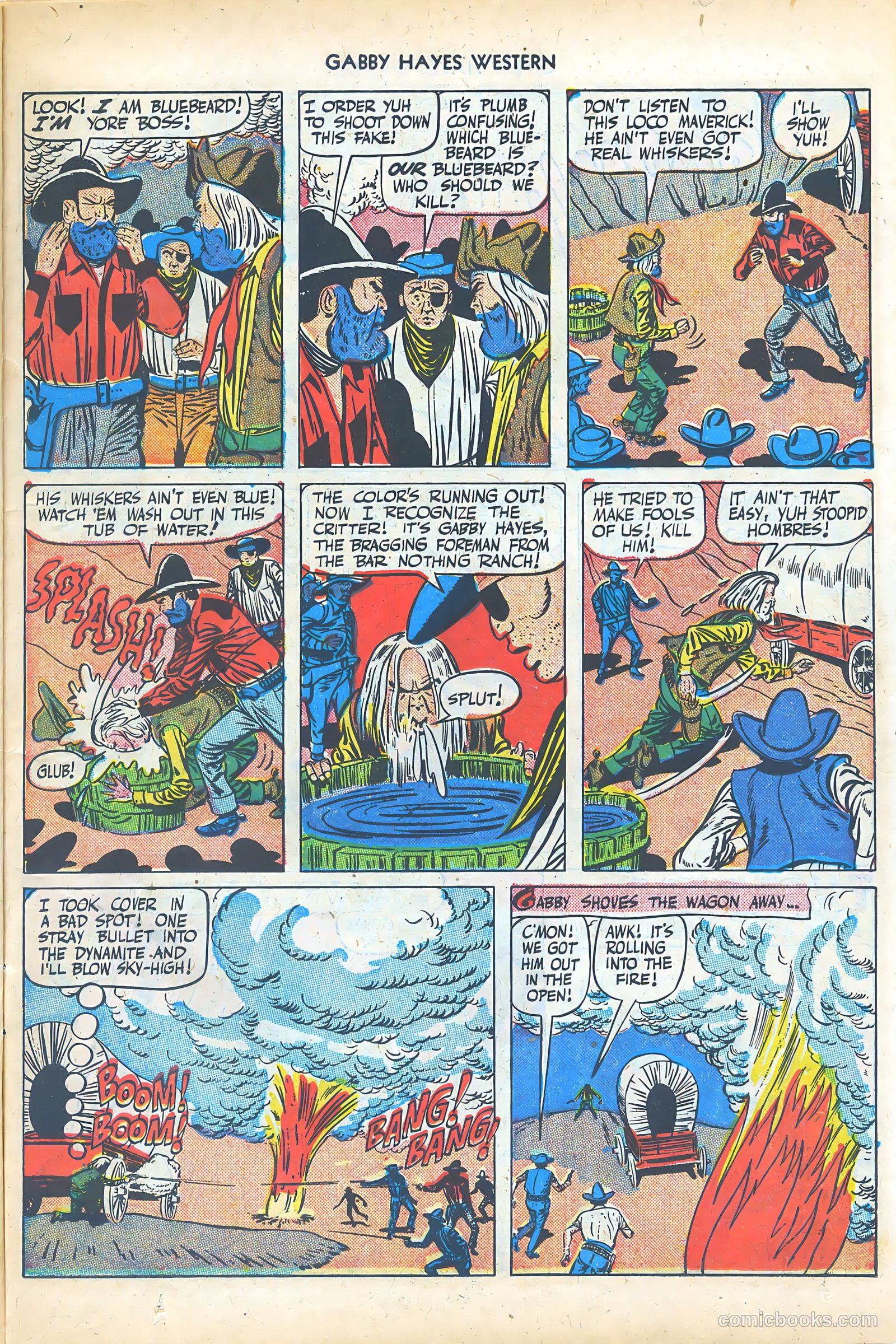 Gabby Hayes Western #18 (1950) — page 11 of 13