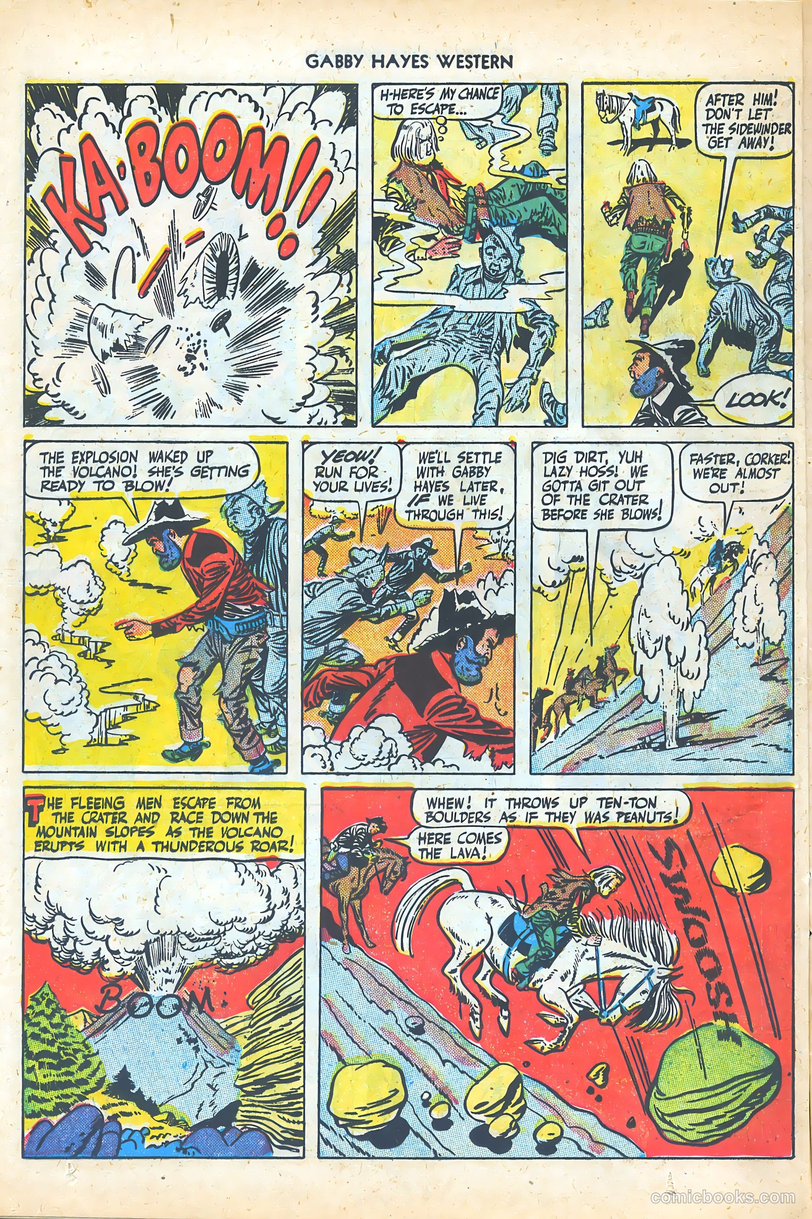 Gabby Hayes Western #18 (1950) — page 12 of 13