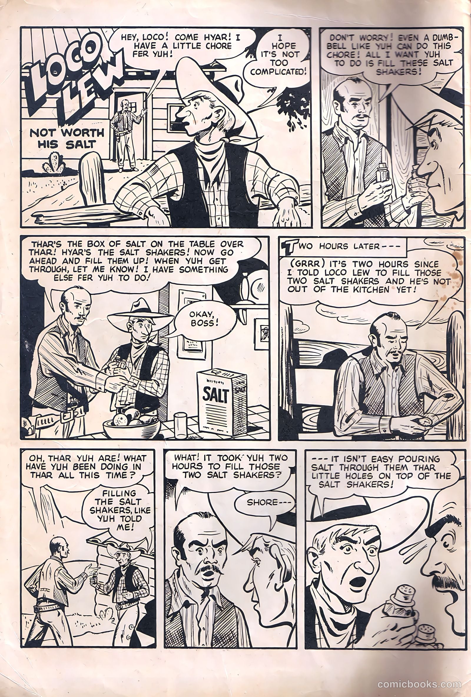 Gabby Hayes Western #19 (1950) — page 2 of 36