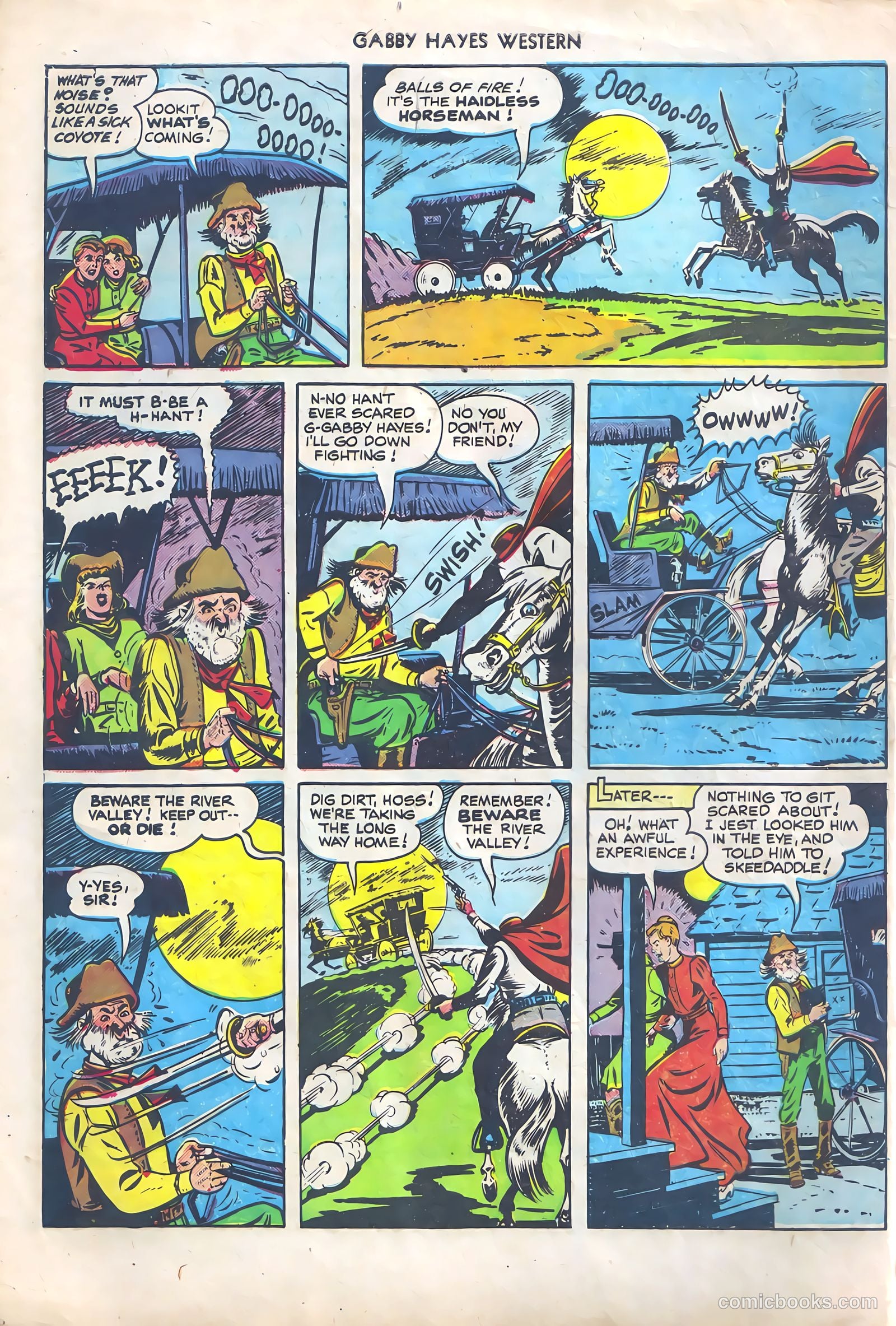 Gabby Hayes Western #19 (1950) — page 4 of 36