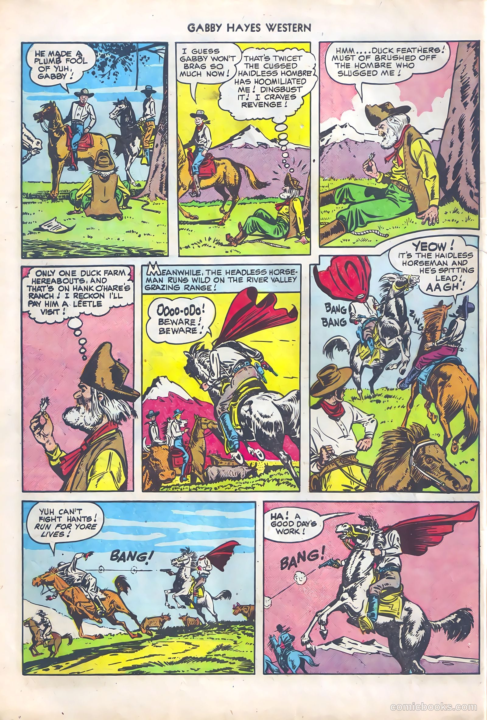 Gabby Hayes Western #19 (1950) — page 6 of 36