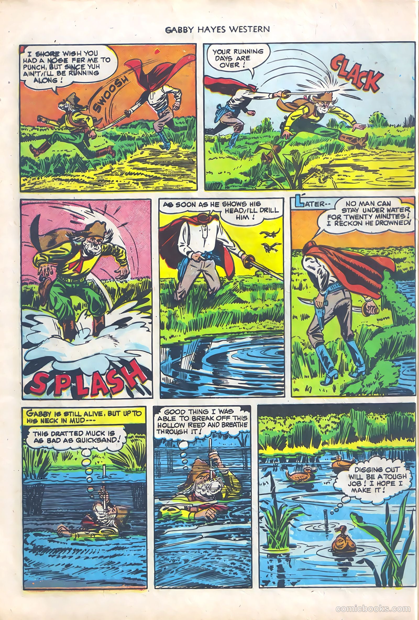 Gabby Hayes Western #19 (1950) — page 8 of 36
