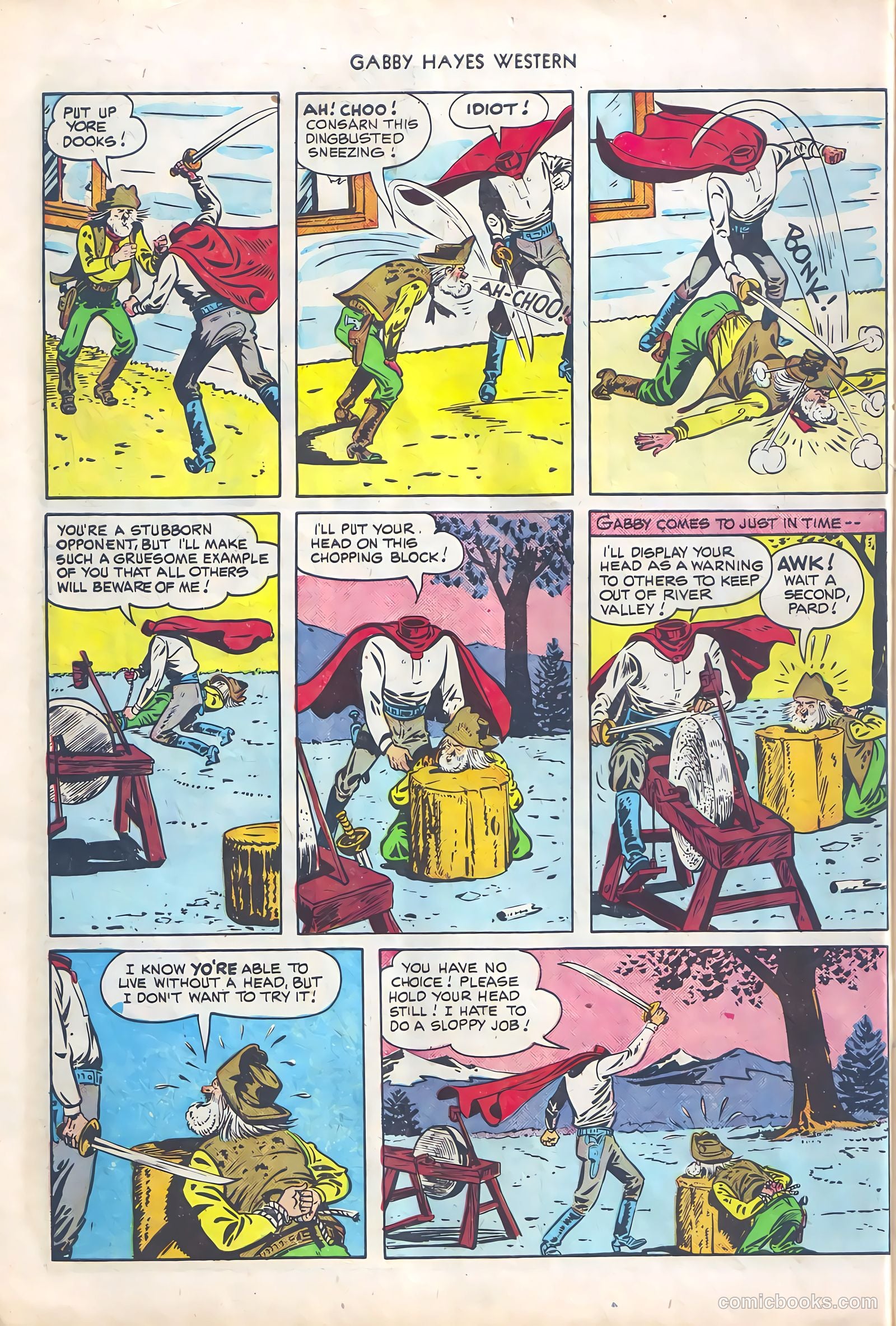 Gabby Hayes Western #19 (1950) — page 10 of 36