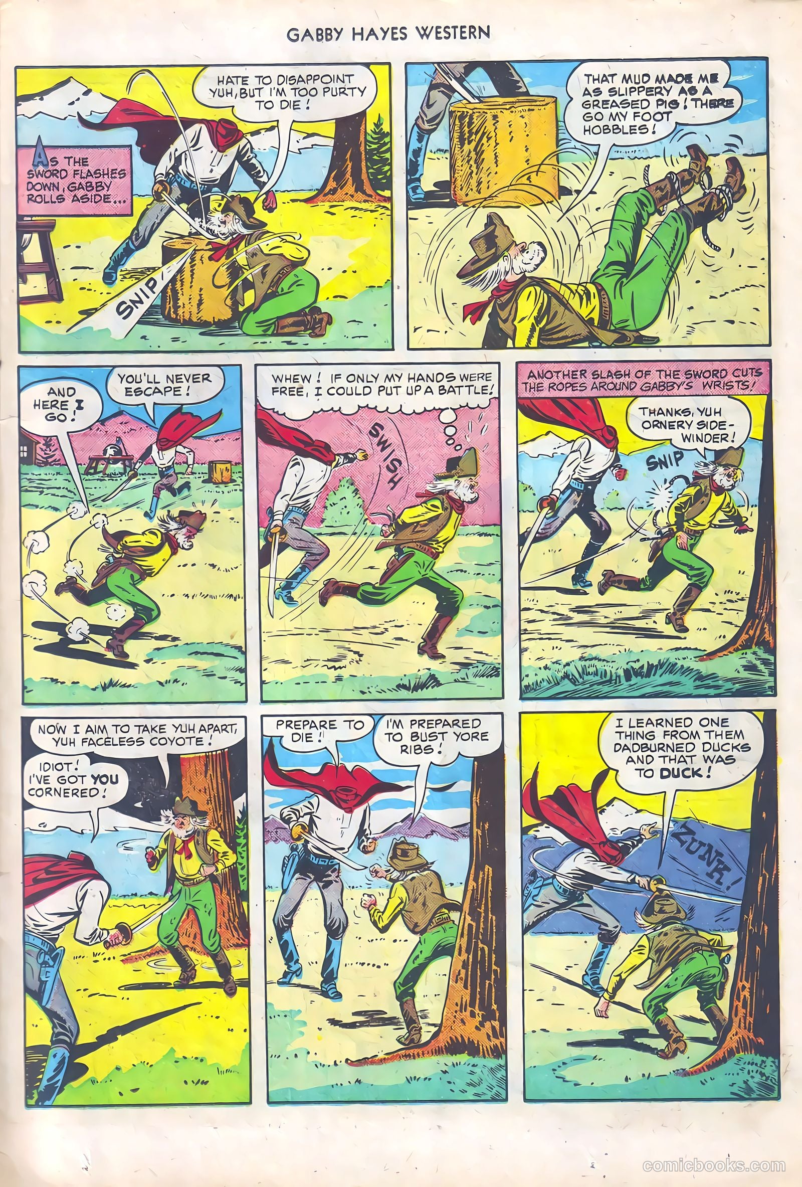 Gabby Hayes Western #19 (1950) — page 11 of 36