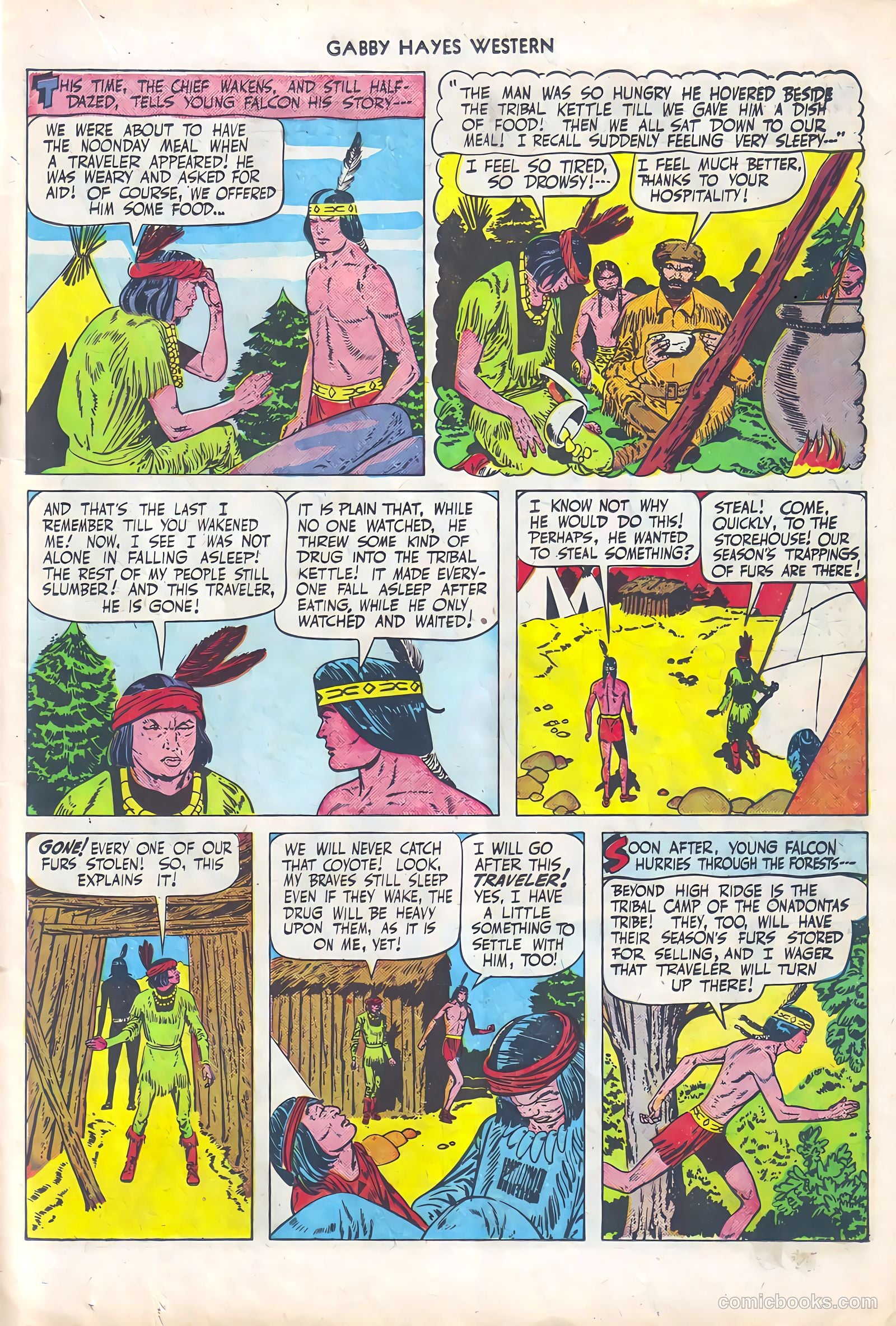 Gabby Hayes Western #19 (1950) — page 15 of 36