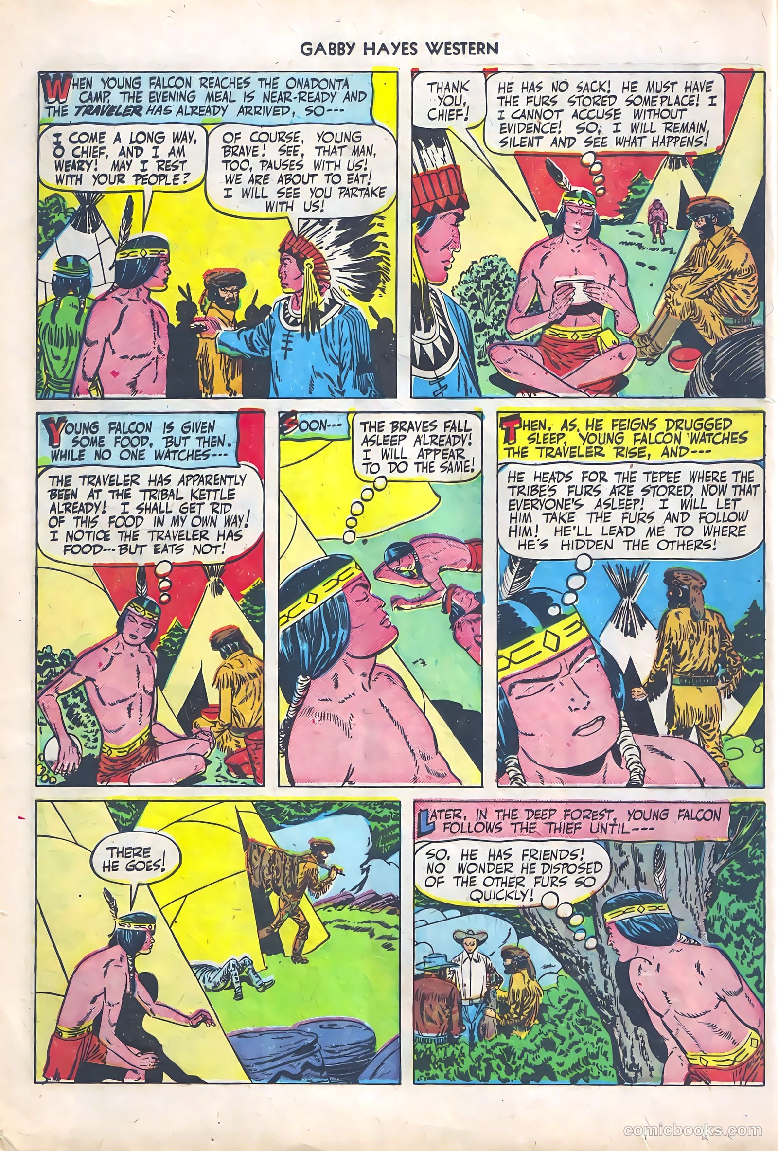 Gabby Hayes Western #19 (1950) — page 16 of 36