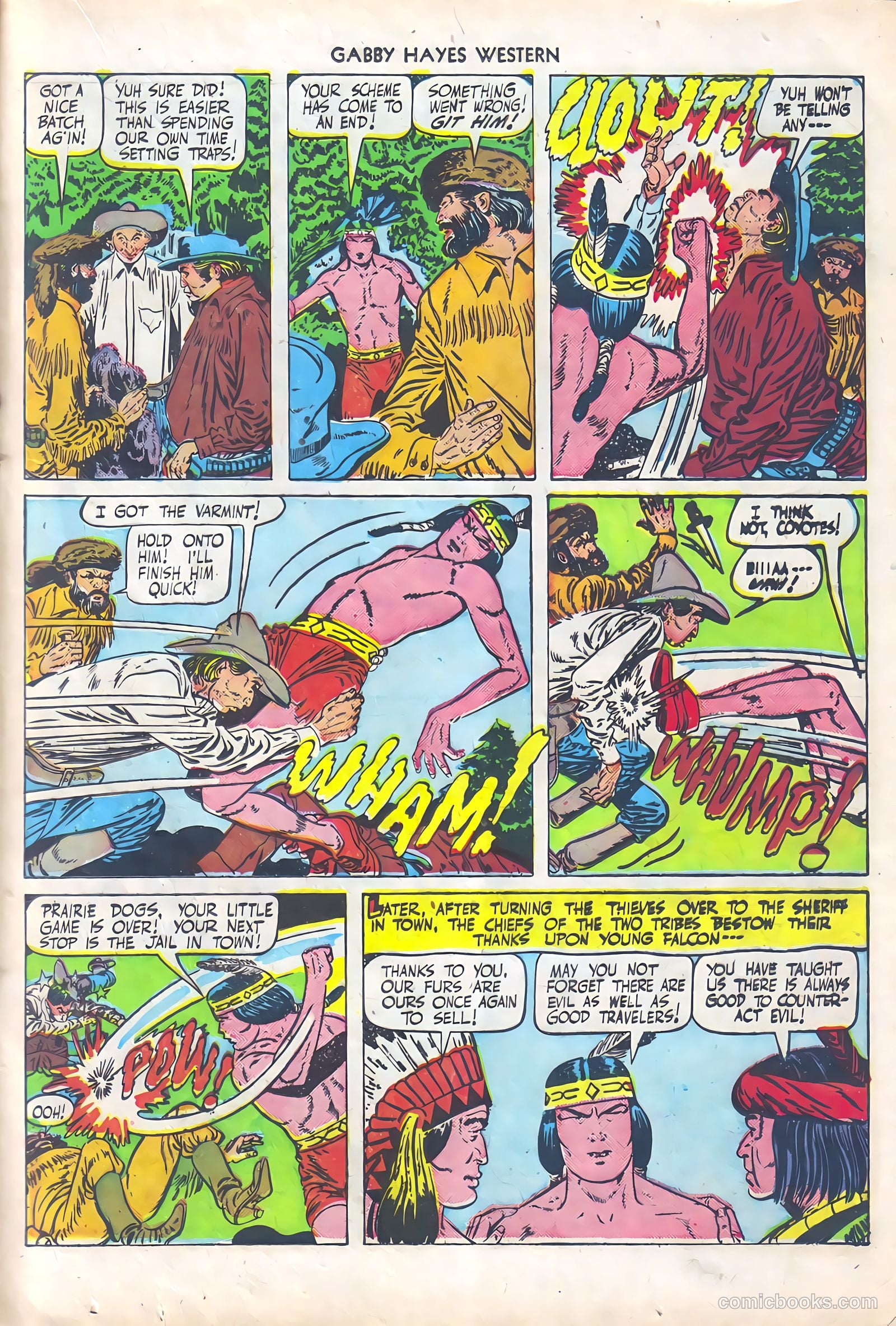Gabby Hayes Western #19 (1950) — page 17 of 36