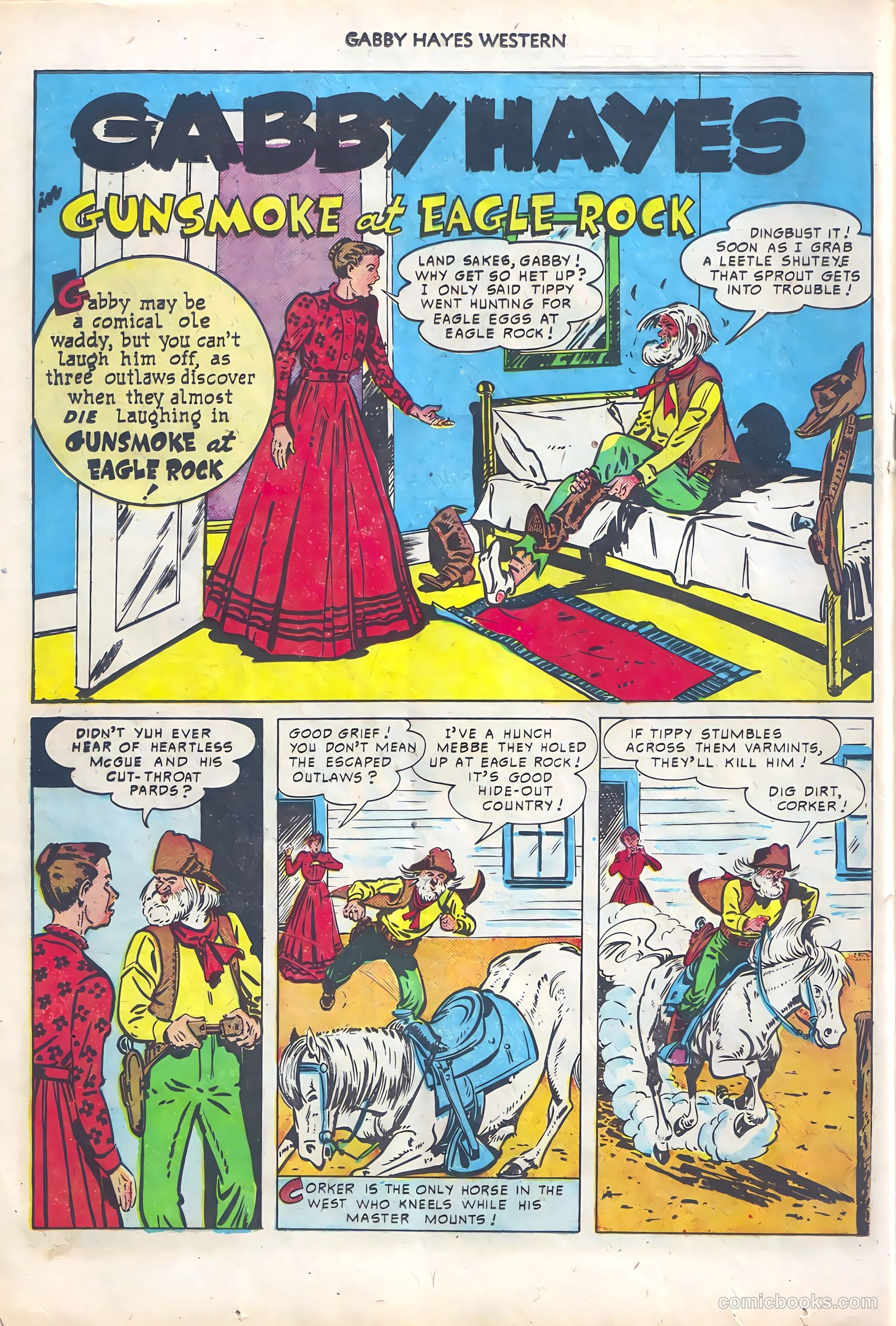 Gabby Hayes Western #19 (1950) — page 18 of 36